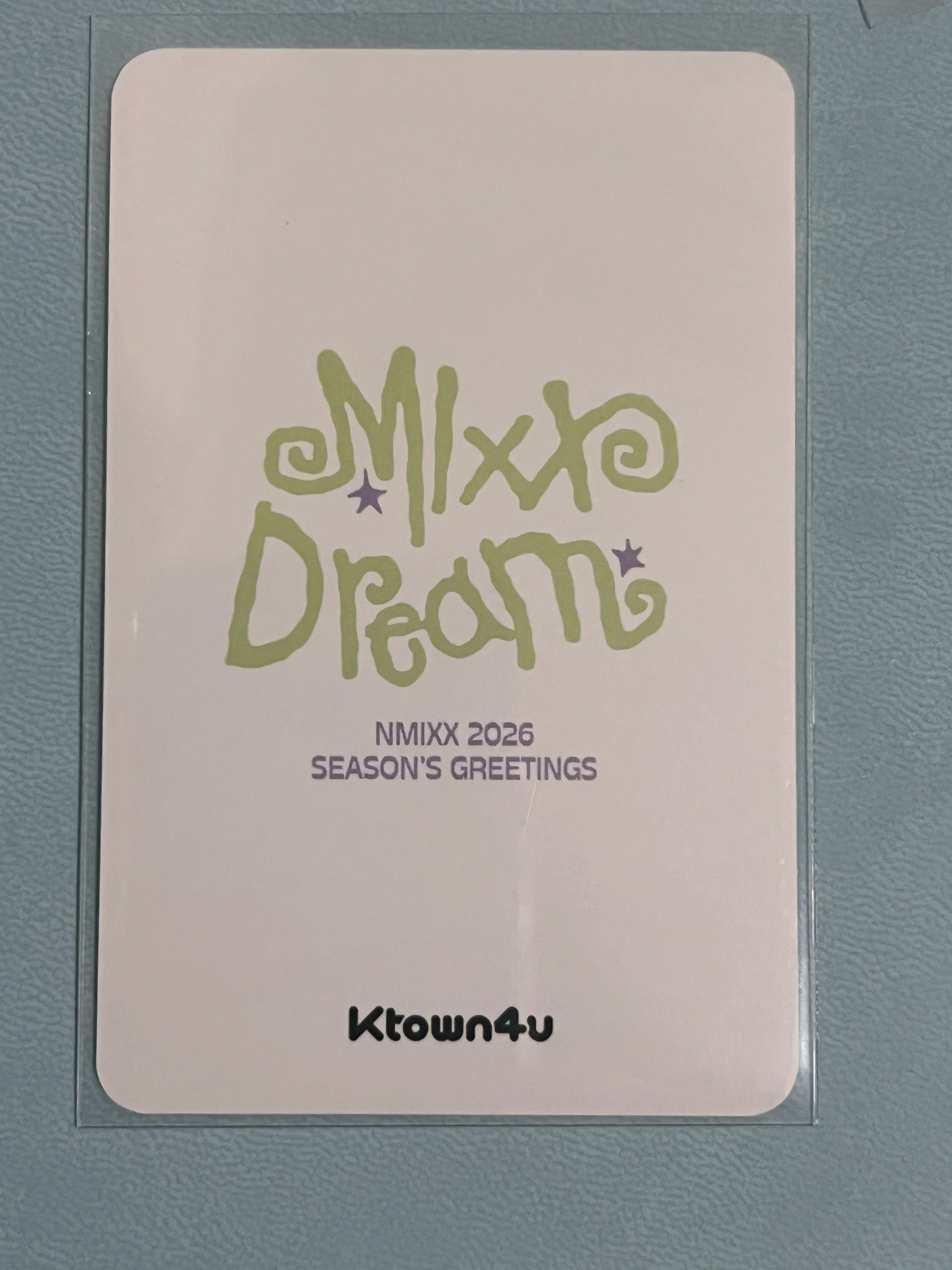 NMIXX Bae NMIXX - Bae - 2026 Season's Greetings - MIXX Dream Other pob (pre-order benefit) apple music ktown4u withmuu yes24 season's greetings listing photo 2