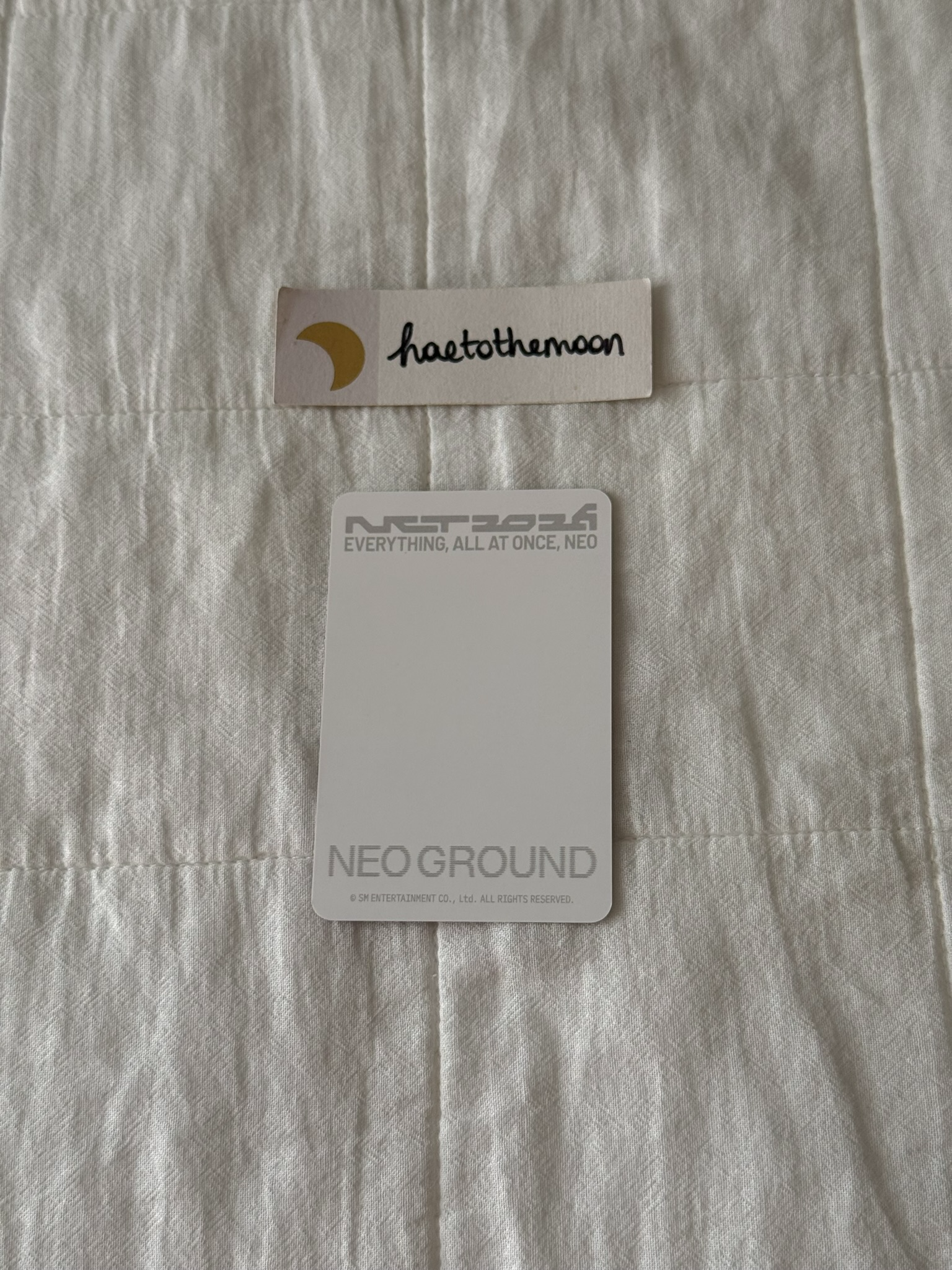 NCT Kun NCT - Kun - 10TH ANNIVERSARY [NCT 2026] POP UP: NEO GROUND Event purchase benefit merch photocard listing photo 2