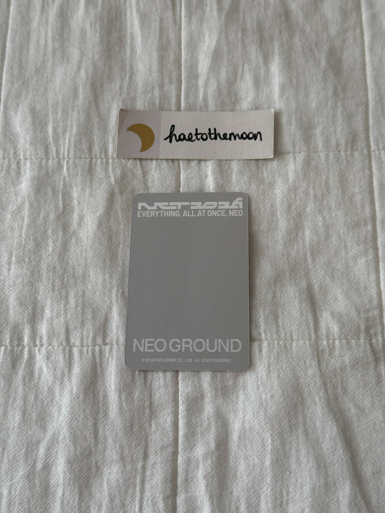 NCT Kun NCT - Kun - 10TH ANNIVERSARY [NCT 2026] POP UP: NEO GROUND Event ground version merch photocard concept photocard trading card listing photo 2