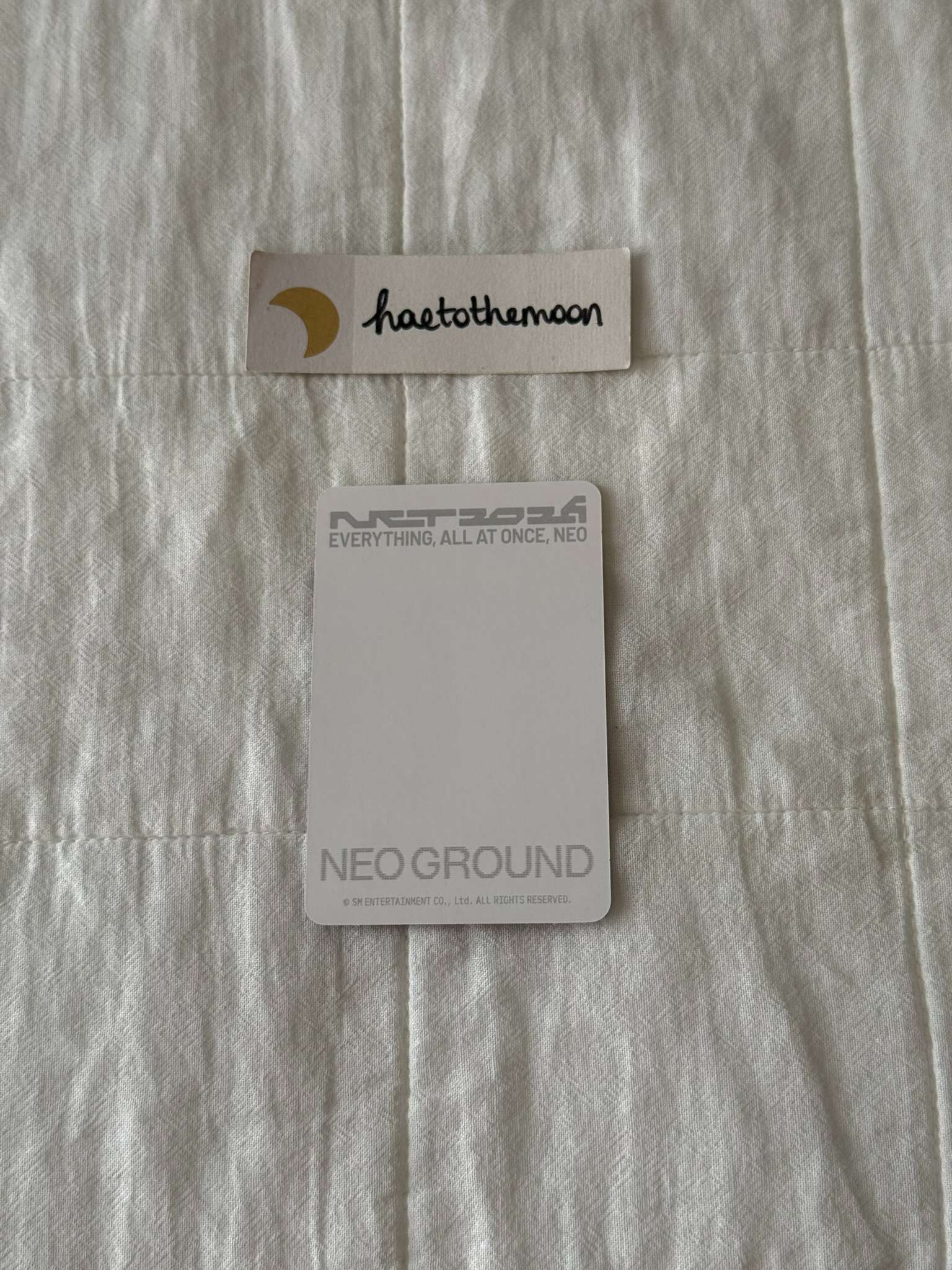 NCT Hendery NCT - Hendery - 10TH ANNIVERSARY [NCT 2026] POP UP: NEO GROUND Event trading card ground version selfie listing photo 2