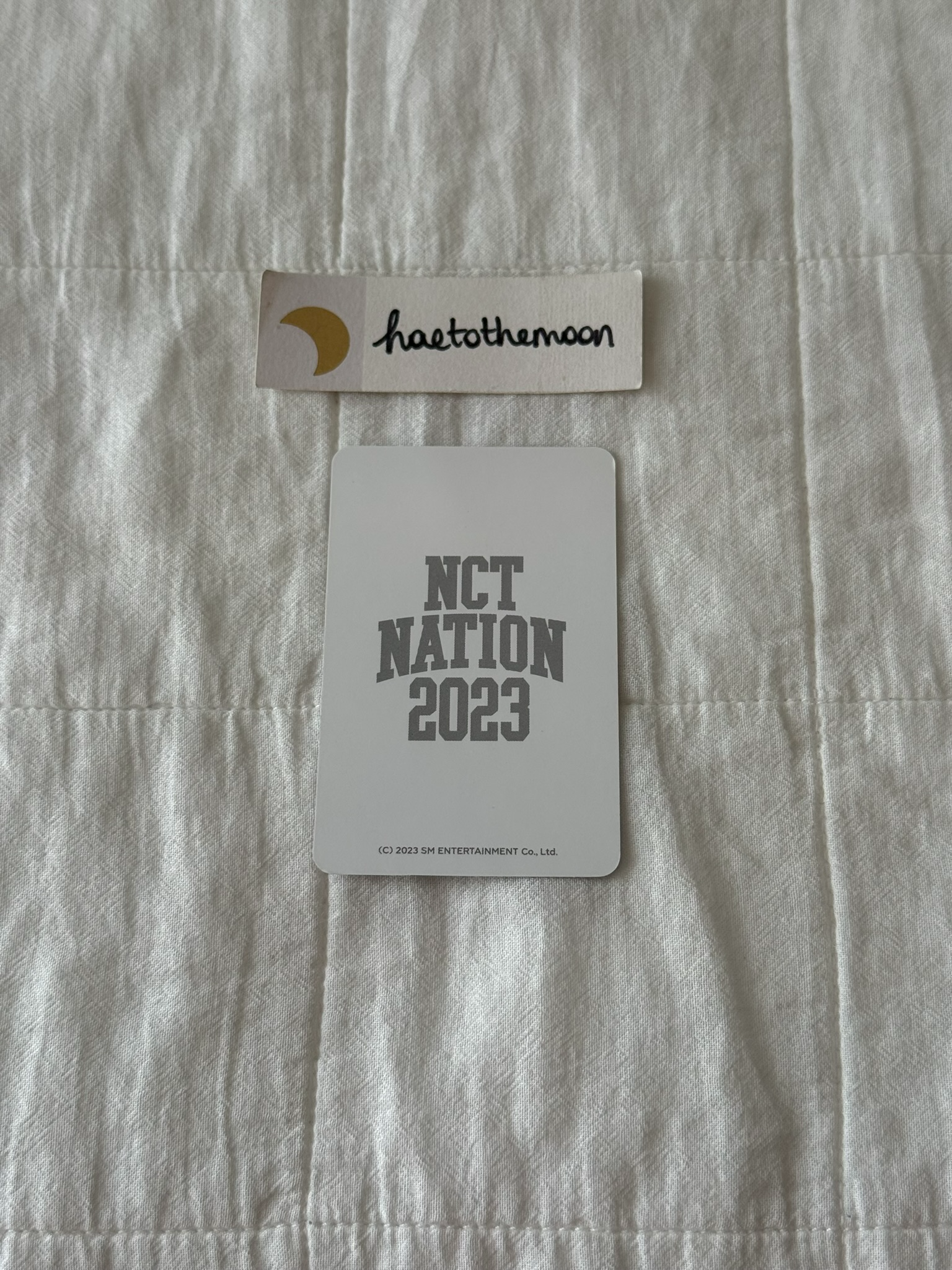 NCT Jungwoo NCT - Jungwoo - NCT NATION: To The World Event merch photocard listing photo 2