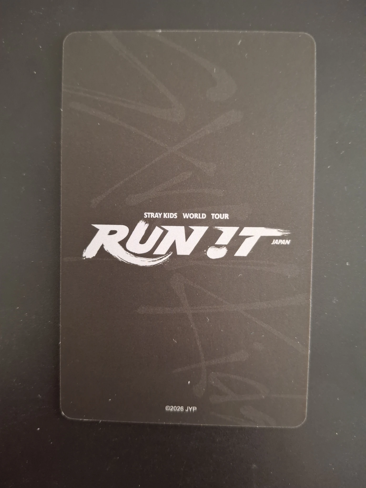 Stray Kids Hyunjin Stray Kids - Hyunjin - RUN IT World Tour Event A version merch photocard polaroid item set japan listing photo 2