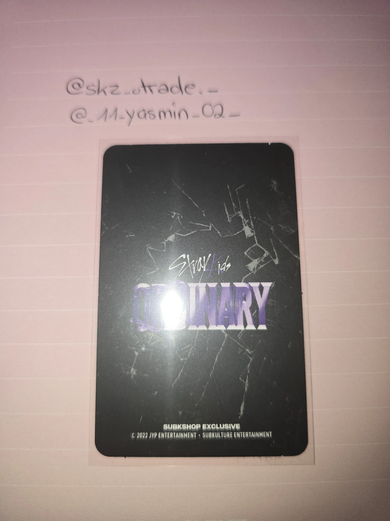 Stray Kids Felix Stray Kids - Felix - Oddinary Album subk shop video call listing photo 2