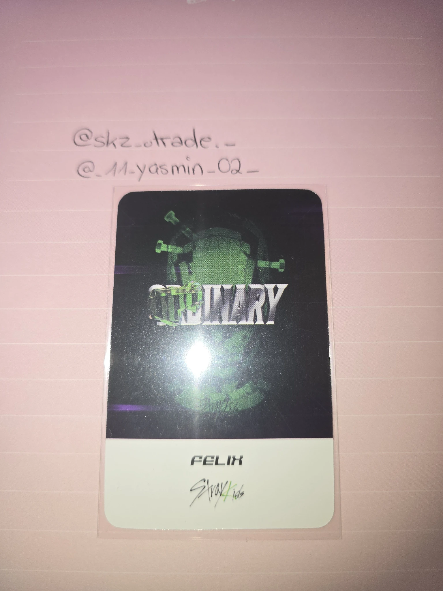 Stray Kids Felix Stray Kids - Felix - Oddinary Album video call shopee listing photo 2
