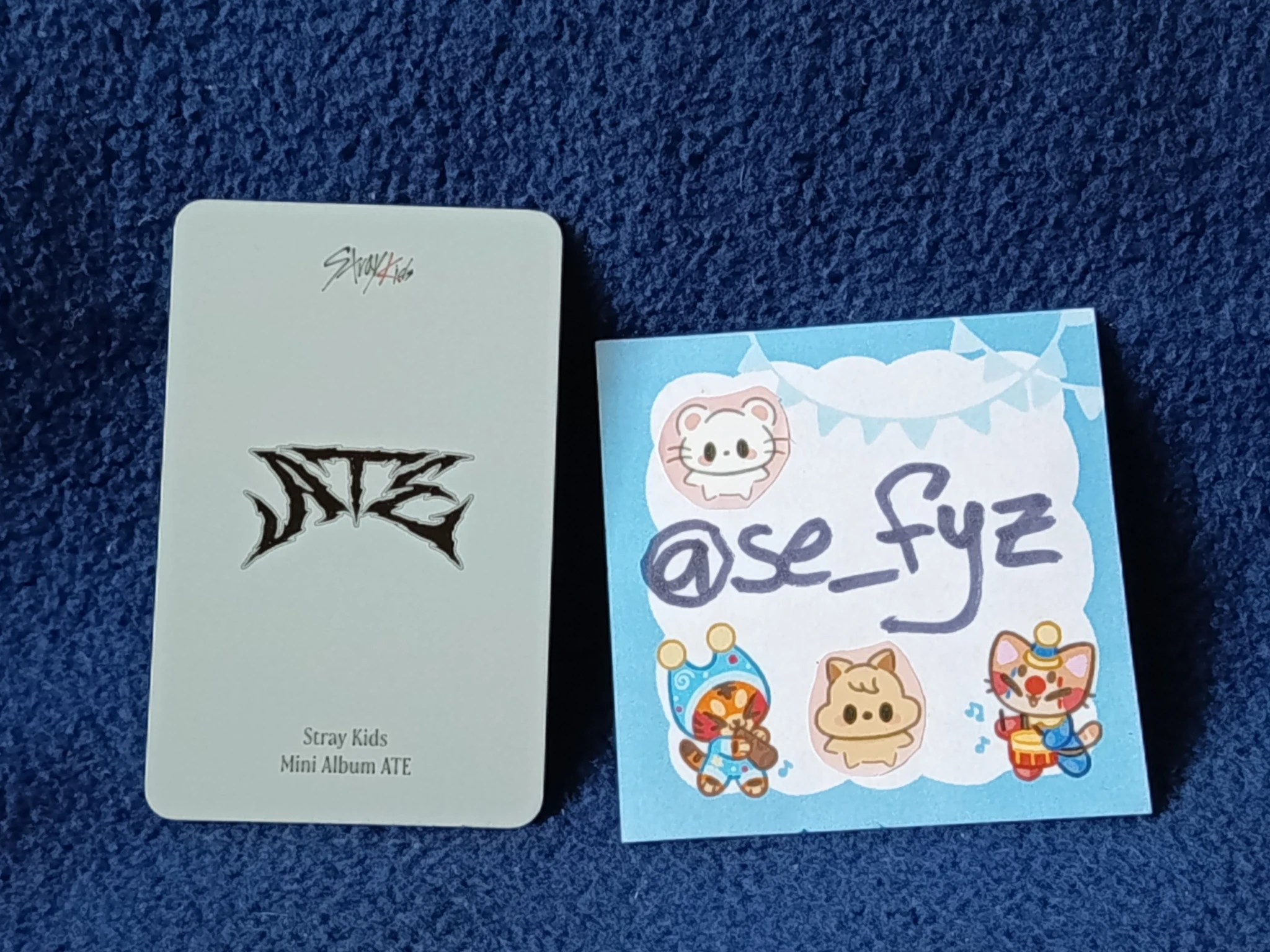 Stray Kids Changbin Stray Kids - Changbin - ATE Pop-Up Store Event pop-up store lucky draw jyp shop listing photo 2