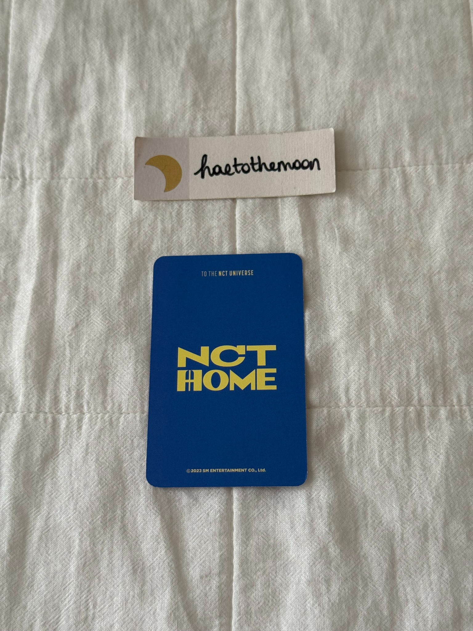 NCT Jisung NCT - Jisung - NCT Home 2023 Other merch photocard photocard binder exhibition listing photo 2