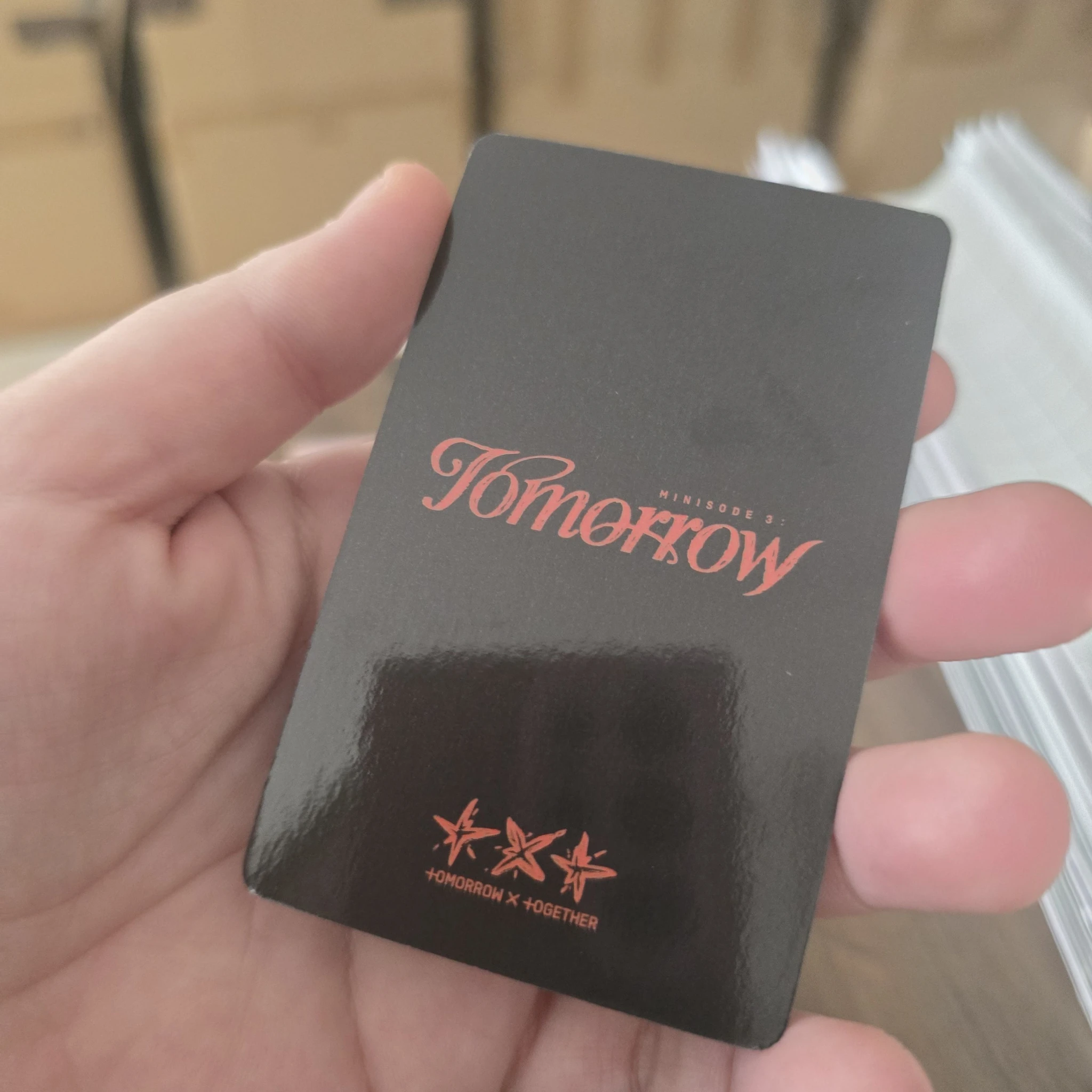 TOMORROW X TOGETHER Taehyun TOMORROW X TOGETHER - Taehyun - Minisode 3: Tomorrow Album pob (pre-order benefit) UMS japan (universal music store) standard version listing photo 2