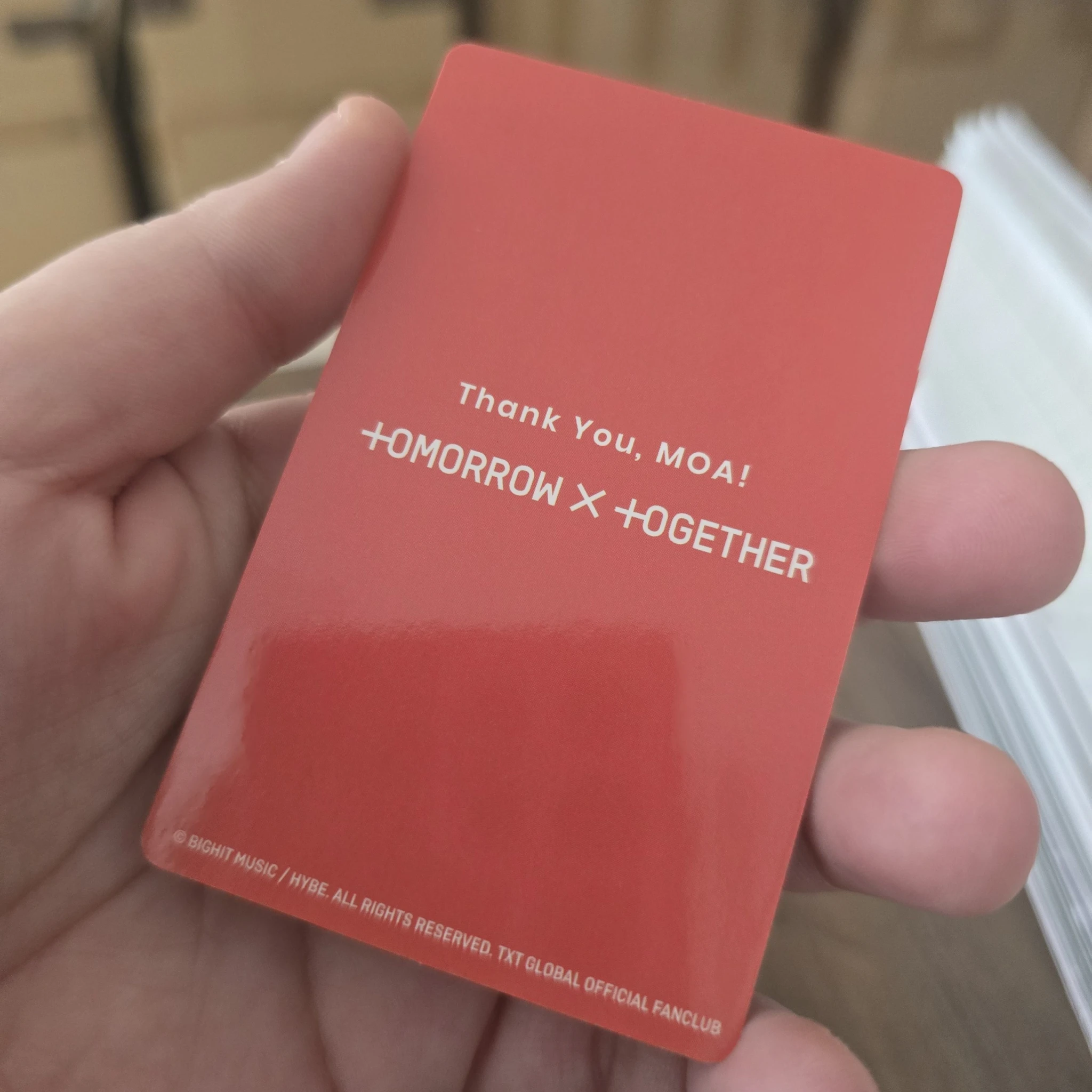 TOMORROW X TOGETHER Huening Kai TXT - Huening Kai - ACT:PROMISE Event japan moa membership listing photo 2