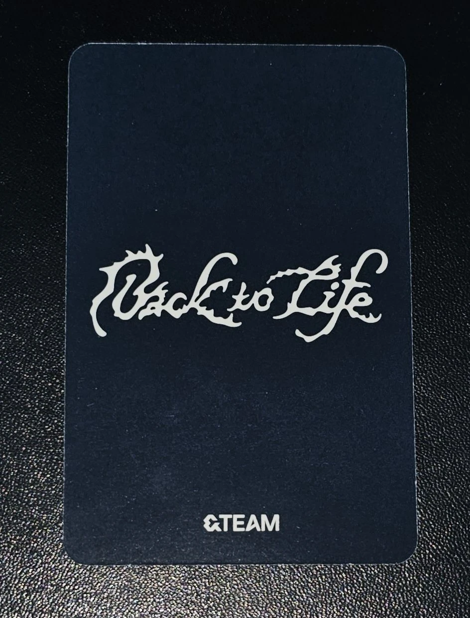 &TEAM Fuma &TEAM - Fuma - Back to Life  Album album photocard listing photo 2
