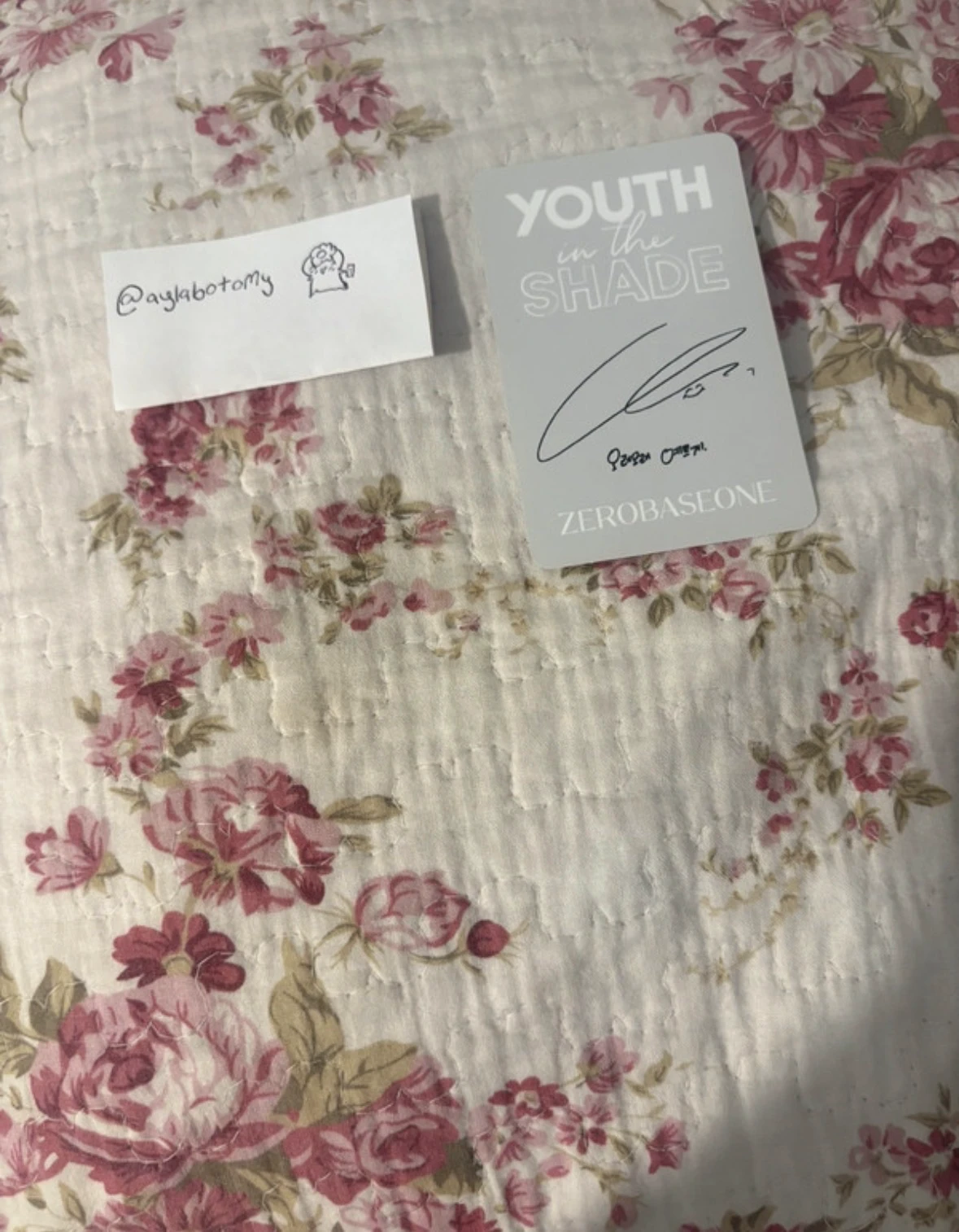 ZEROBASEONE Jiwoong ZEROBASEONE - Jiwoong - Youth in the Shade Album listing photo 2