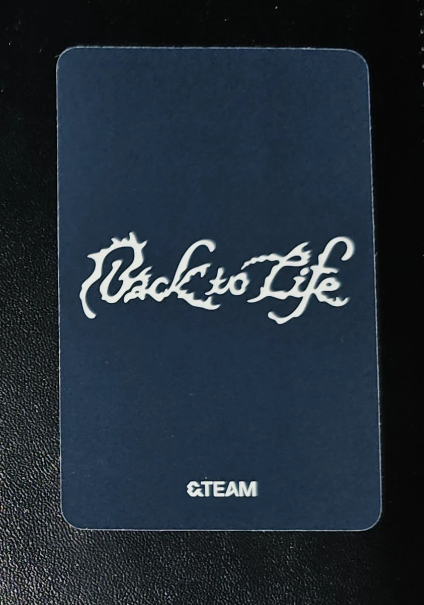 &TEAM Maki &TEAM - Maki - Back to Life  Album album photocard A version roar version listing photo 2