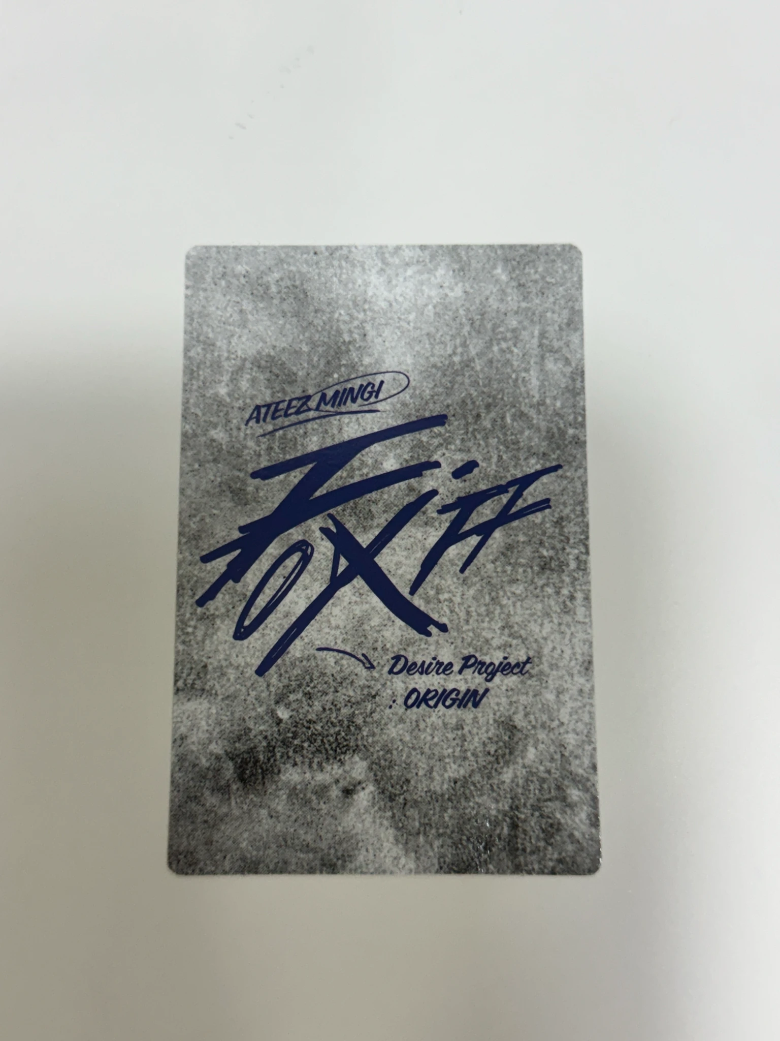 ATEEZ Mingi ATEEZ - Mingi - Mingi - FIX OFF Desire Project : ORIGIN Album listing photo 2