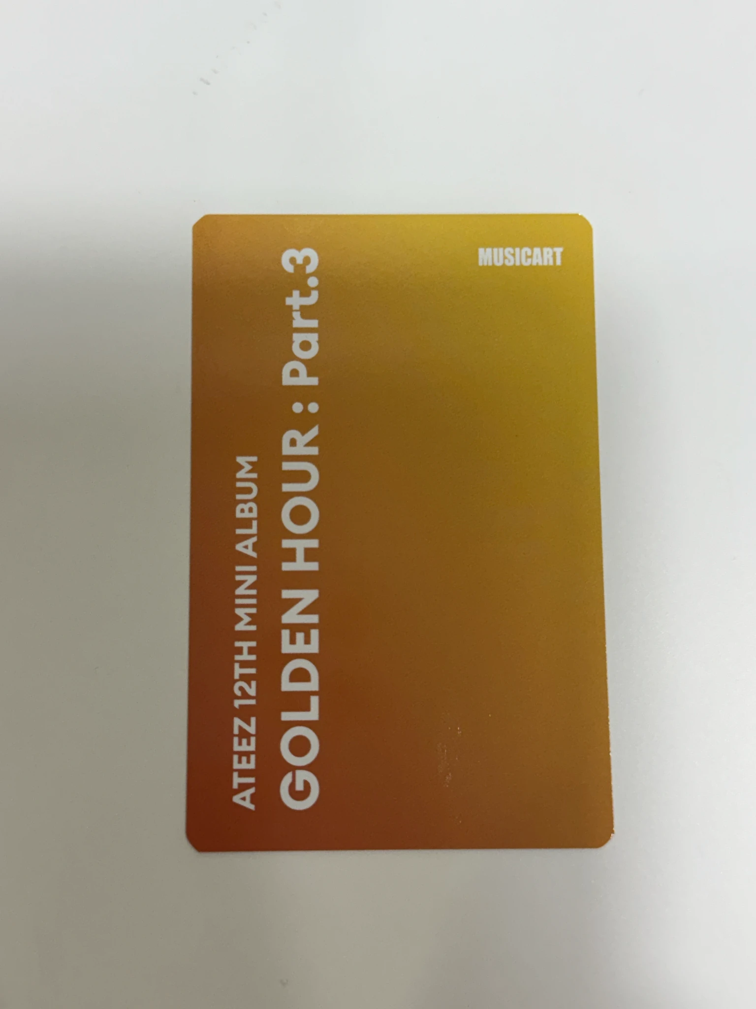 ATEEZ Mingi ATEEZ - Mingi - Golden Hour : Part.3 Album listing photo 2