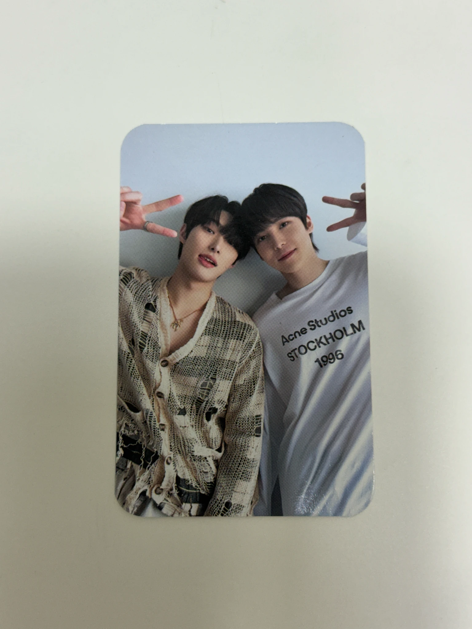 ATEEZ ATEEZ - Yunho & Mingi - Golden Hour : Part.1 Album pre-order benefit toktoq double-sided listing photo 2