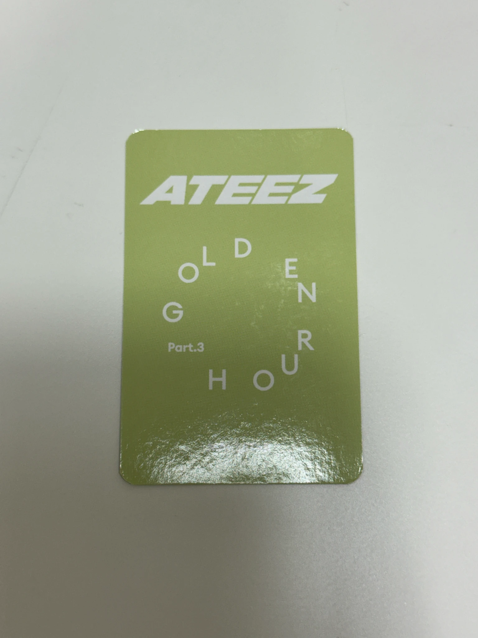 ATEEZ Yunho ATEEZ - Yunho - Golden Hour : Part.3 Album pre-order benefit (pob) makestar dinosaur ver listing photo 2