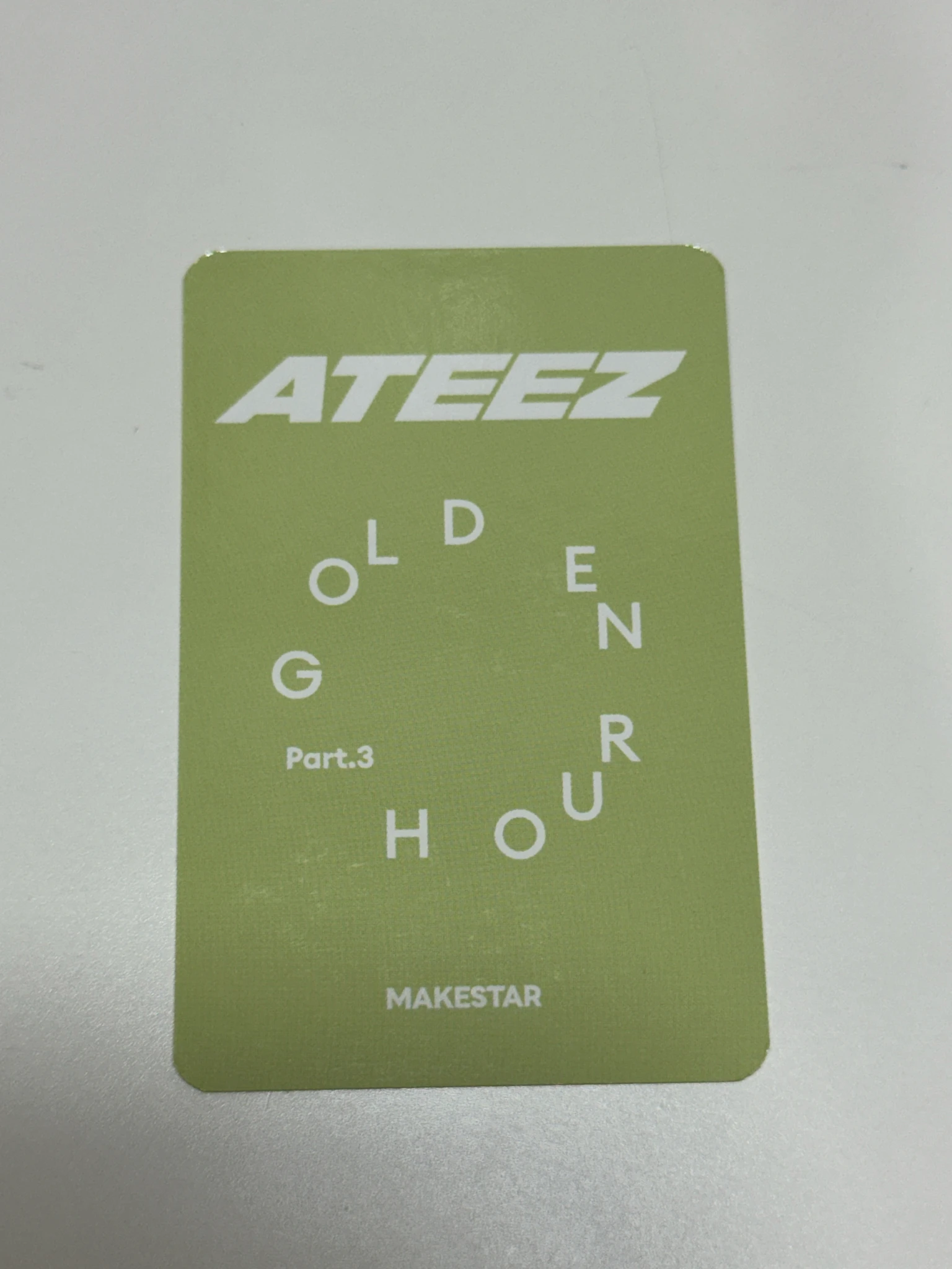 ATEEZ Seonghwa ATEEZ - Seonghwa - Golden Hour : Part.3 Album makestar dinosaur ver listing photo 2