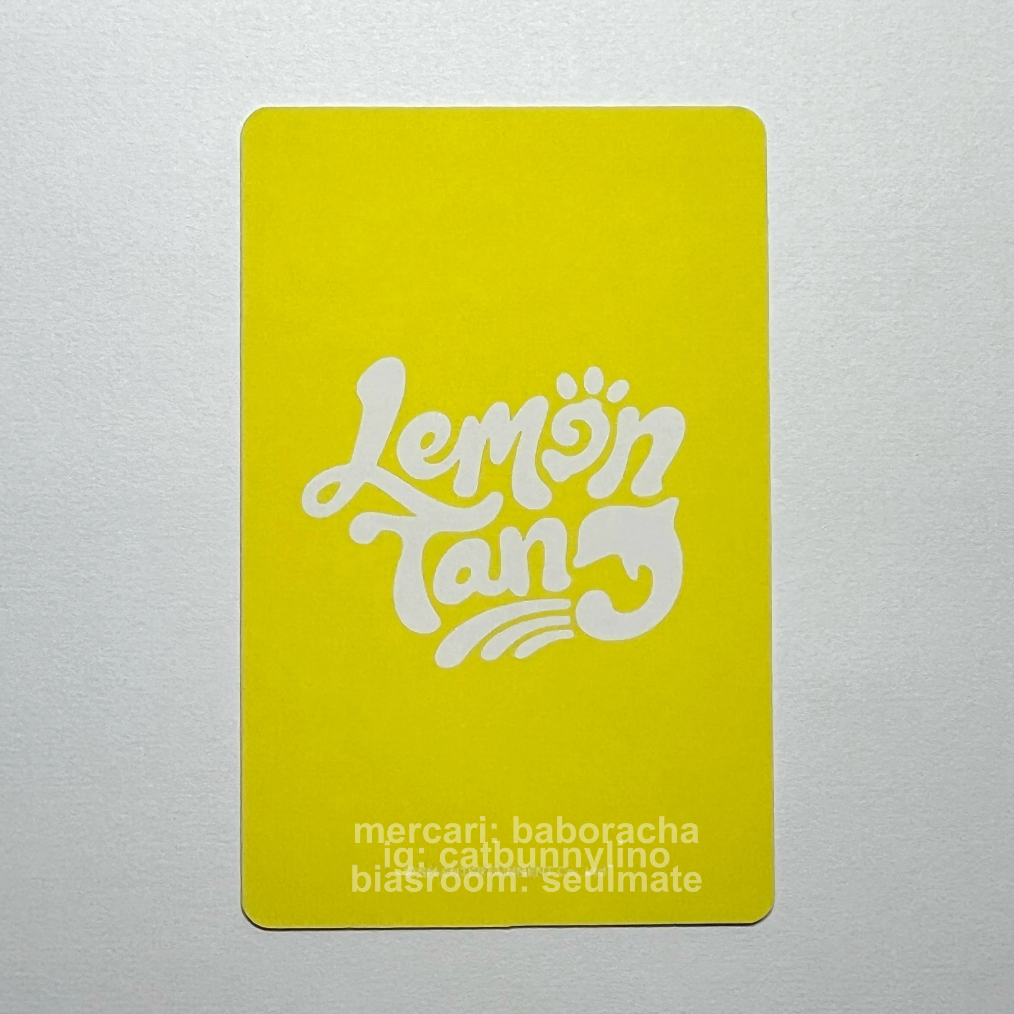 Hearts2Hearts Juun Hearts2Hearts - Juun - Lemon Tang Album pob (pre-order benefit) musicart (music art) listing photo 2