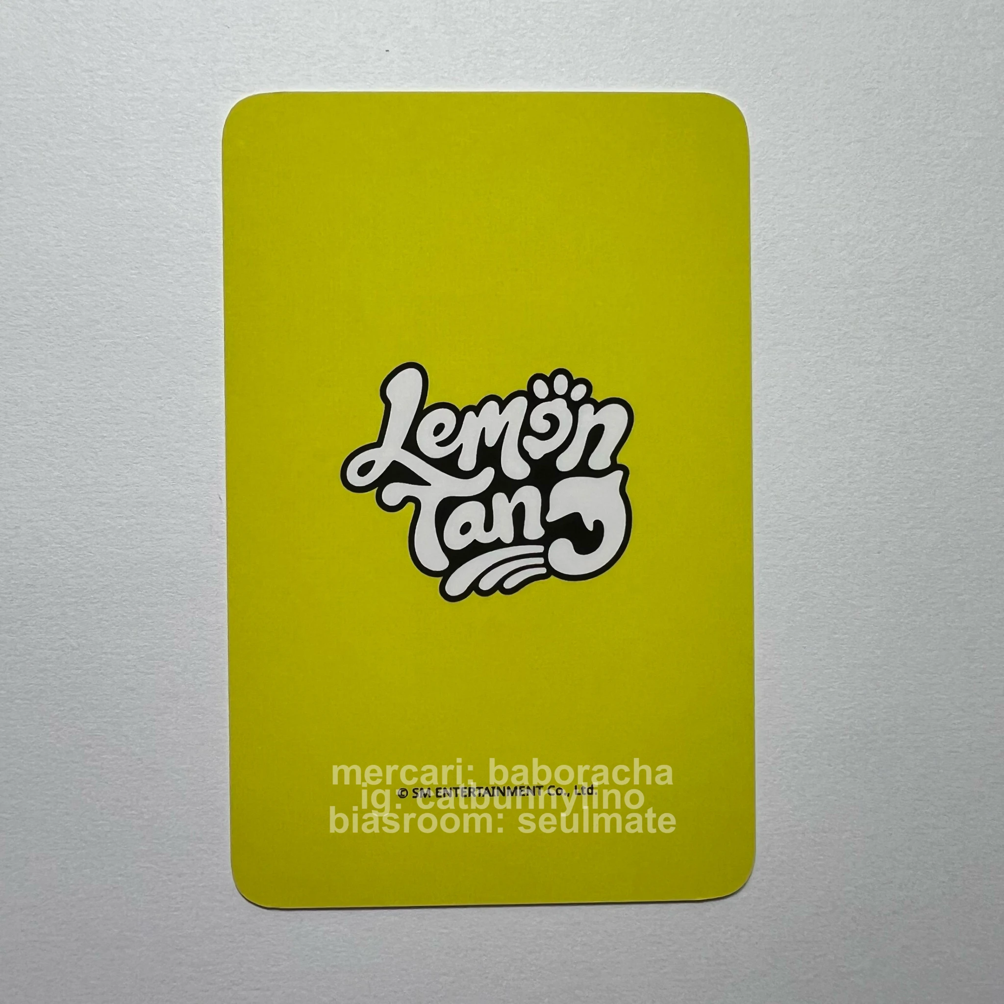 Hearts2Hearts Juun Hearts2Hearts - Juun - Lemon Tang Album soundwave pop-up store lucky draw (LD) listing photo 2