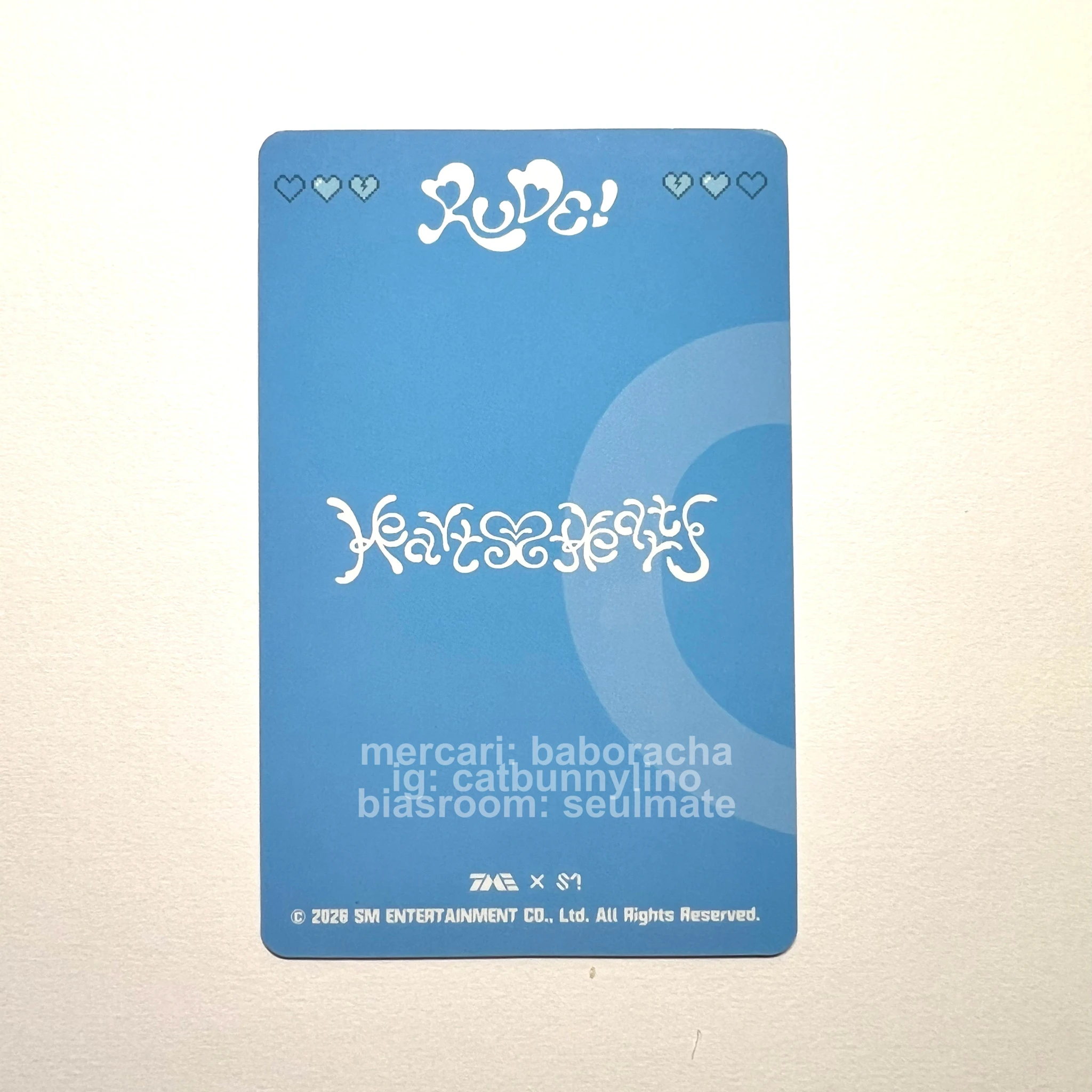 Hearts2Hearts Juun Hearts2Hearts - Juun - RUDE! Album qq music 1 star starlight lucky draw (LD) listing photo 2