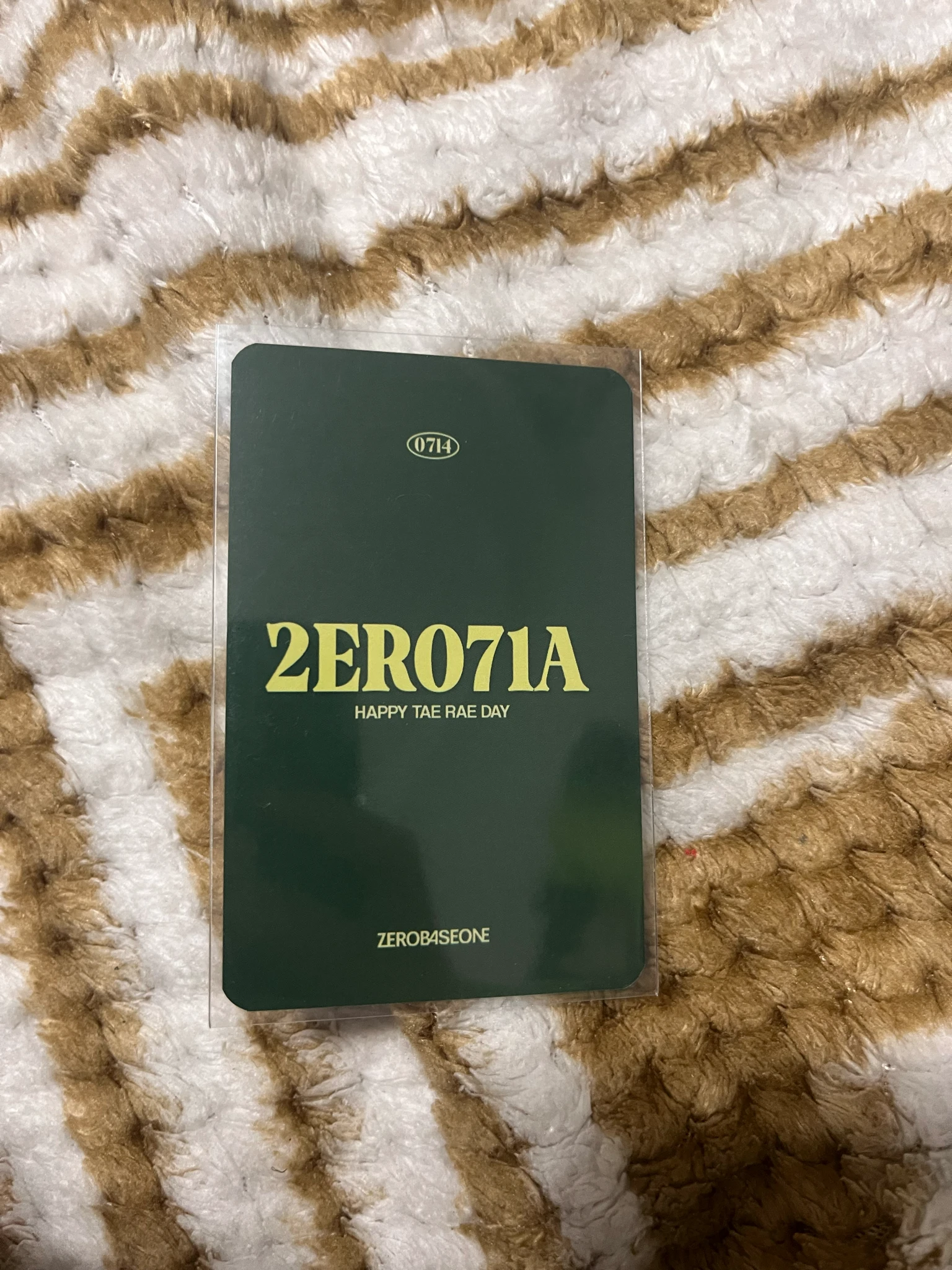 ZEROBASEONE Taerae ZEROBASEONE - Taerae - KIM TAE RAE BIRTHDAY EXHIBITION <2ER071A> Event entrance / attendance benefit listing photo 2