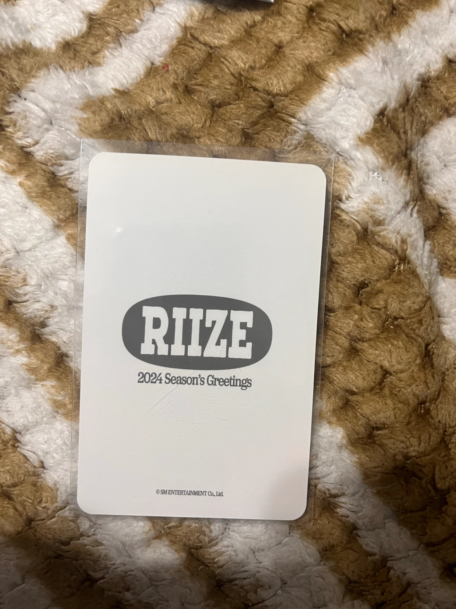 RIIZE  XngHan (ex. Seunghan) RIIZE  - XngHan (ex. Seunghan) - 2024 SEASON'S GREETINGS Other photocard set listing photo 2
