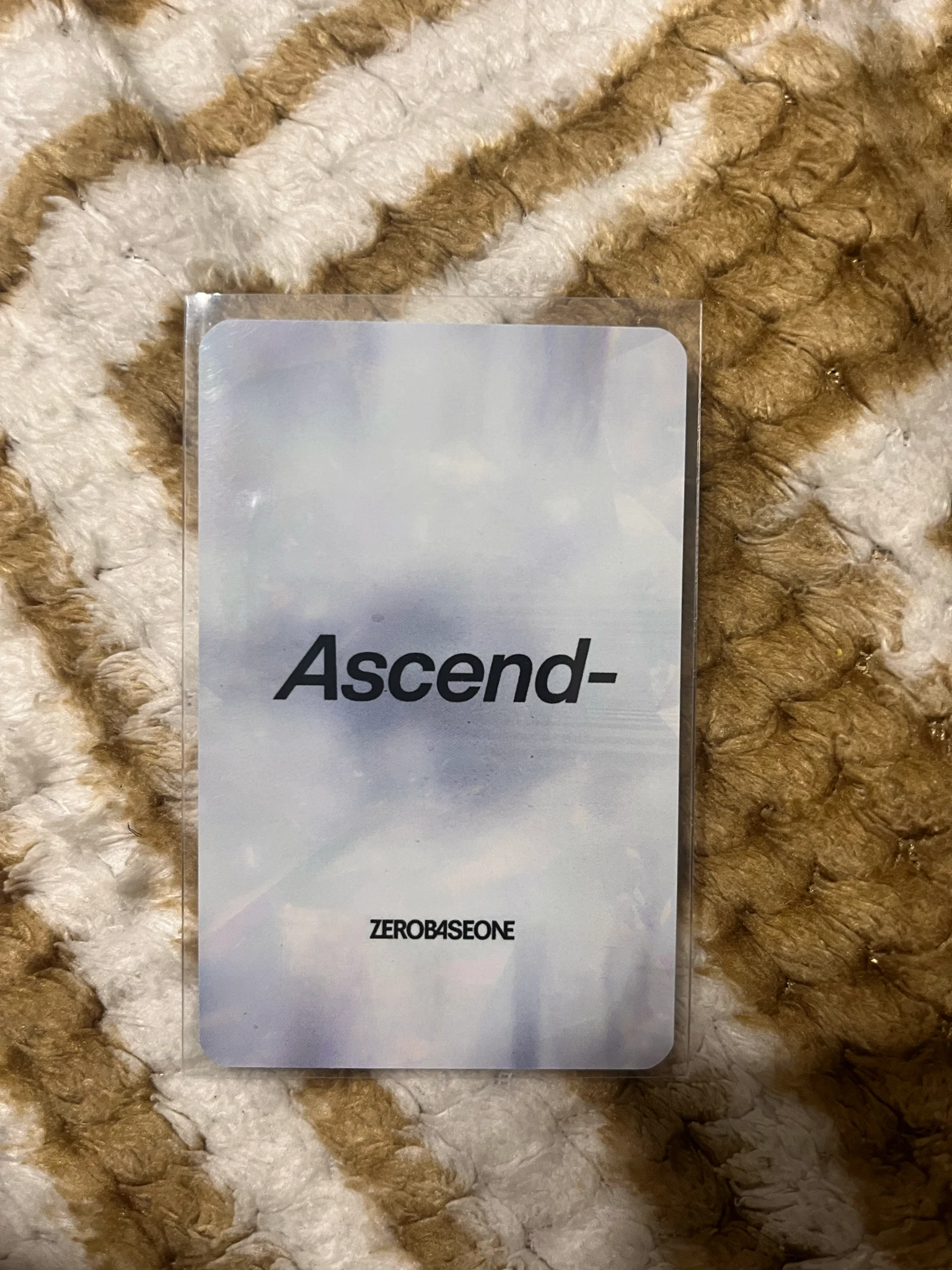 ZEROBASEONE Jiwoong ZEROBASEONE - Jiwoong - Ascend- Album showcase entrance / attendance benefit broadcast listing photo 2