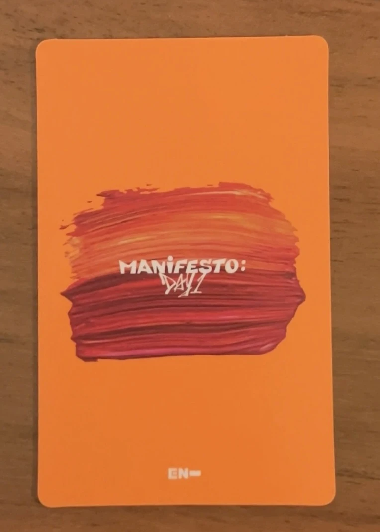 ENHYPEN Jake ENHYPEN - Jake - MANIFESTO: DAY 1 Album album photocard korean album engene version D version M version J version listing photo 2