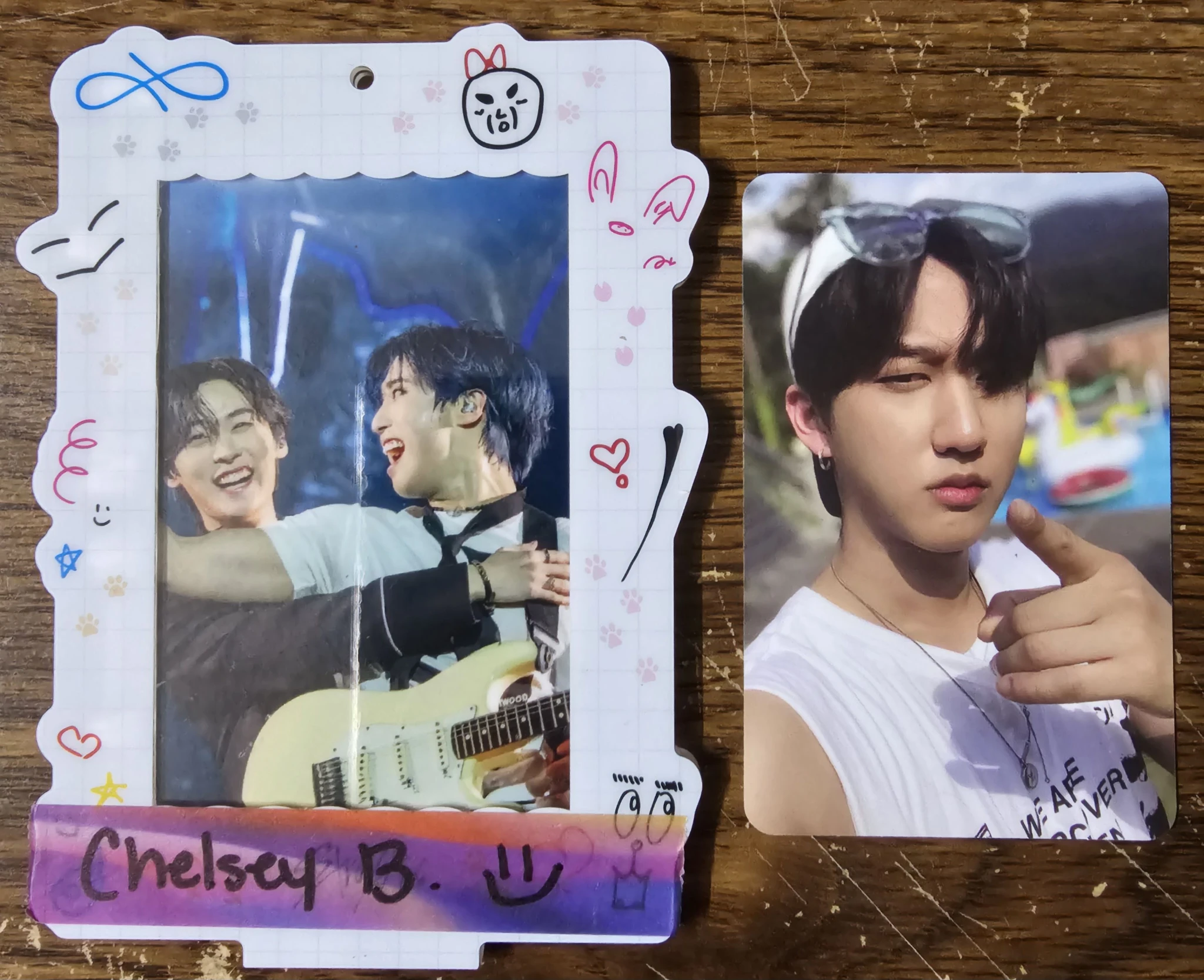 Stray Kids Changbin Stray Kids - Changbin - NoEasy Album album photocard double-sided front side listing photo 2