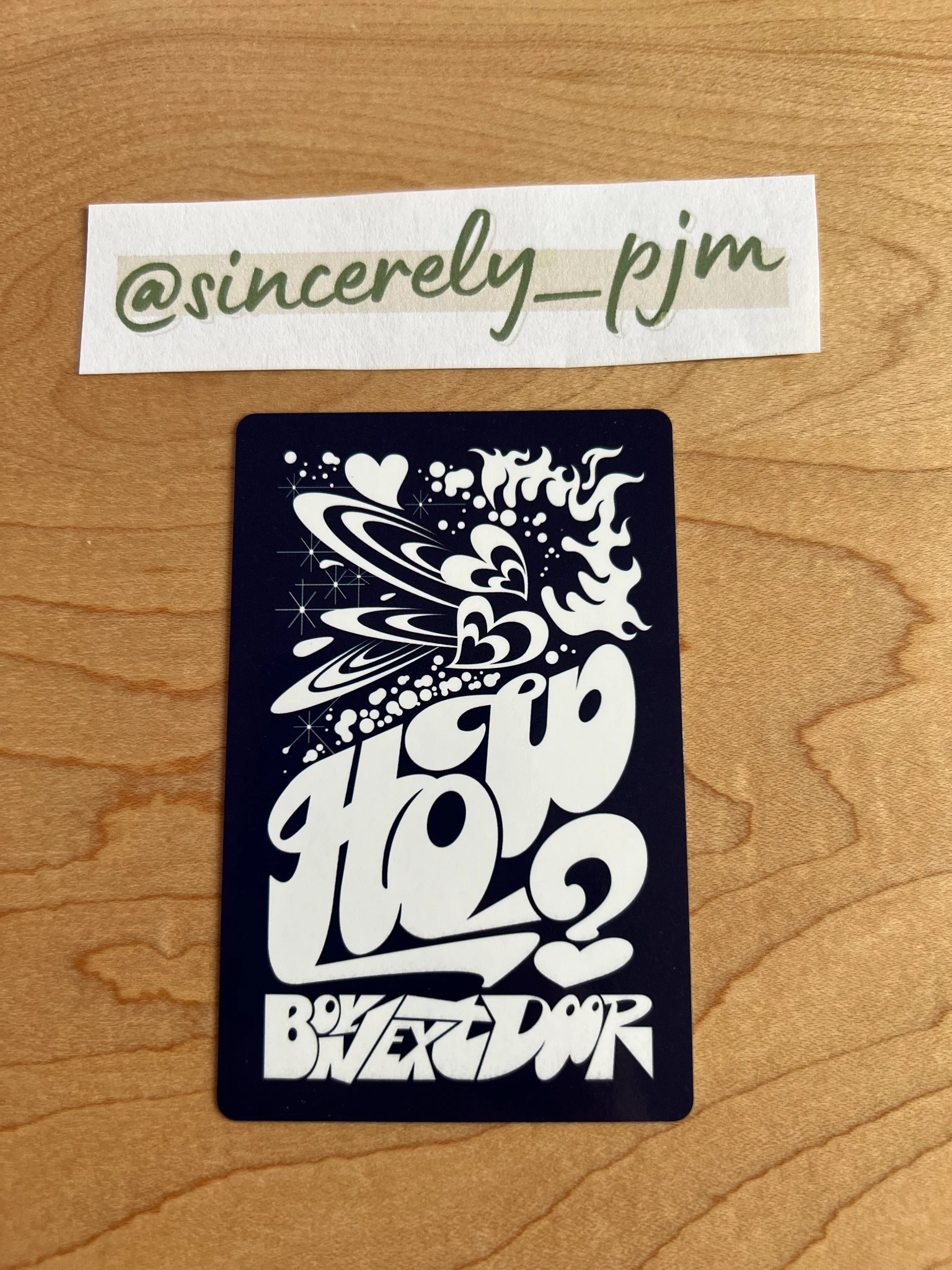 BOYNEXTDOOR Riwoo BOYNEXTDOOR - Riwoo - HOW? Album listing photo 2