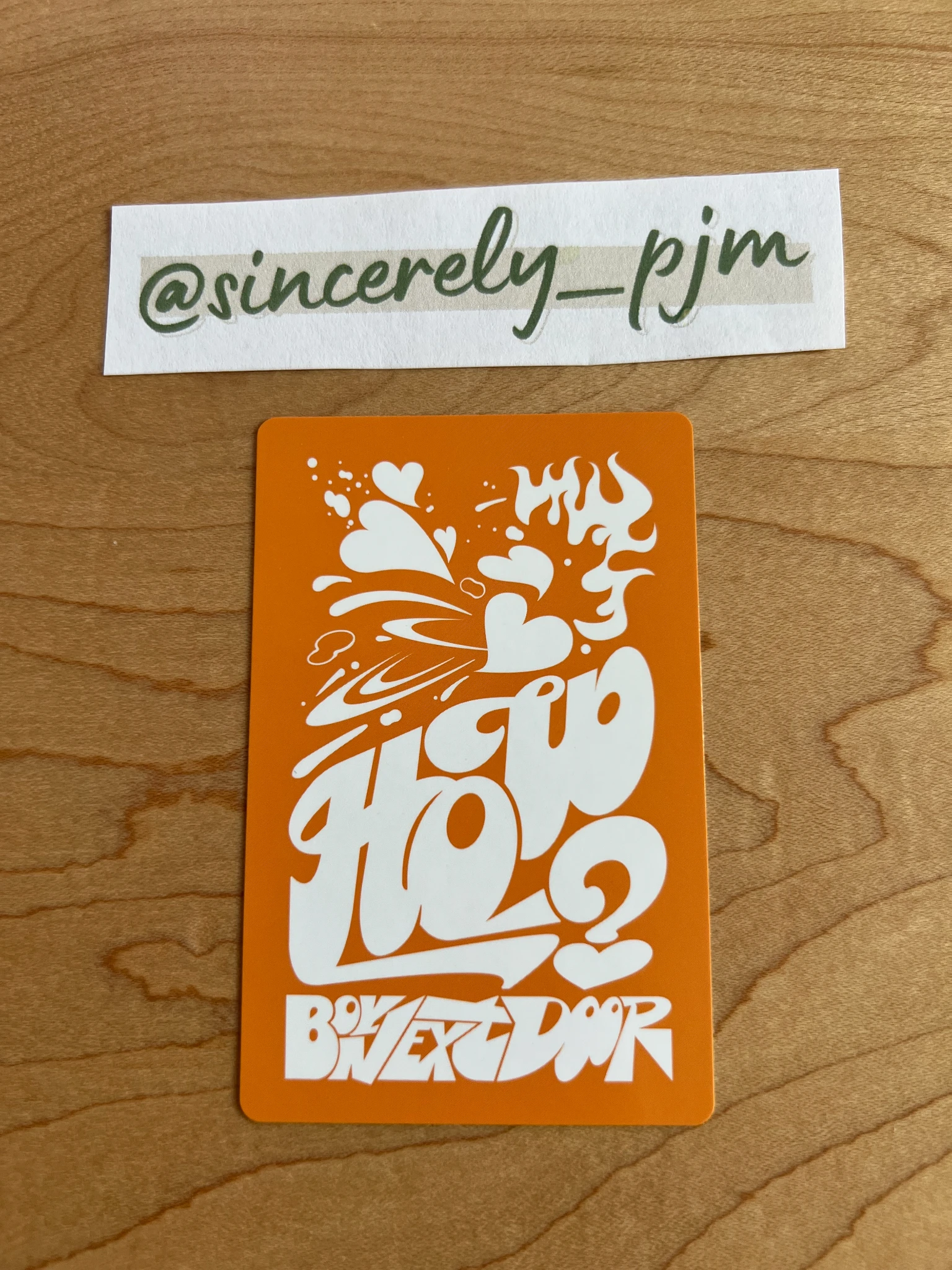 BOYNEXTDOOR Sungho BOYNEXTDOOR - Sungho - HOW? Album wind version album photocard B version listing photo 2