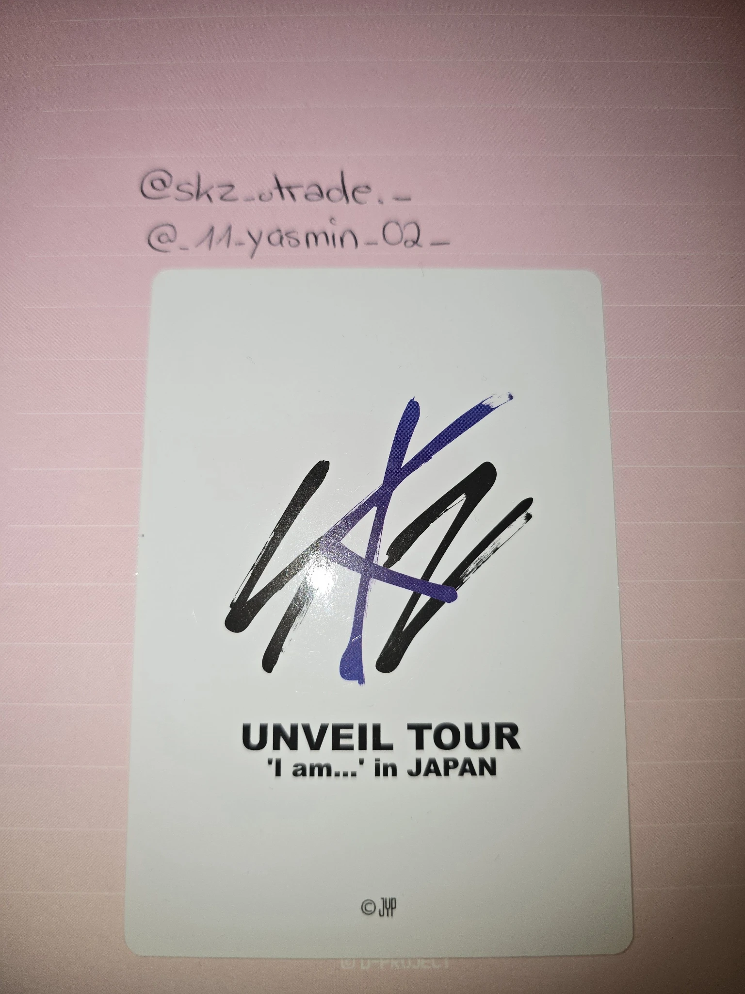 Stray Kids Felix Stray Kids - Felix - UNVEIL TOUR ‘I am…’ Event merch photocard random photocard japan listing photo 2