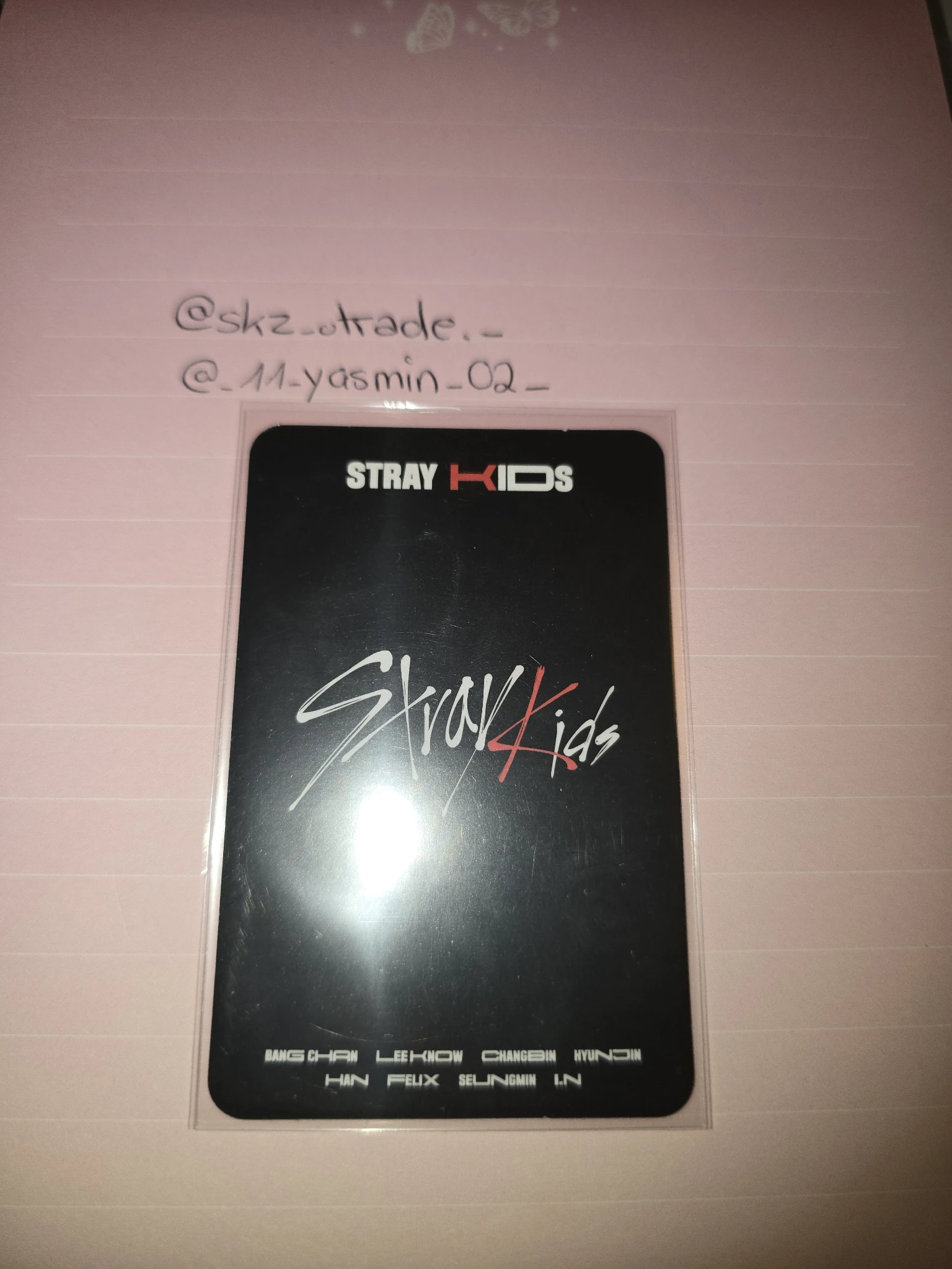 Stray Kids HAN Stray Kids - HAN - GO LIVE Album pre-order benefit withfans yzy yizhiyu video call listing photo 2