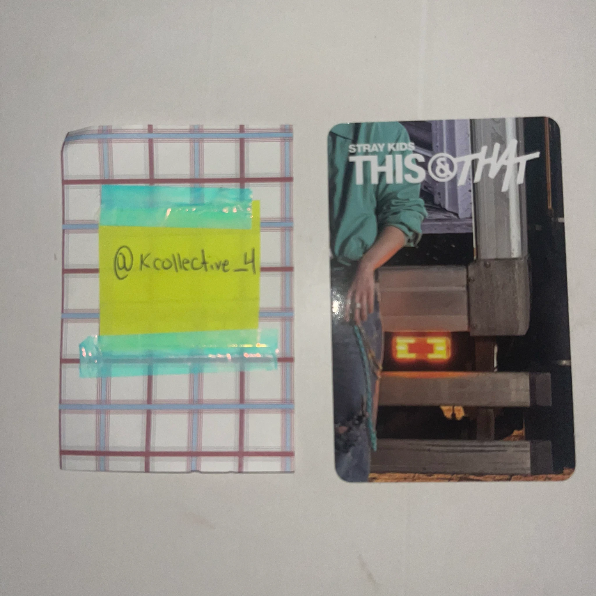 Stray Kids Lee Know Stray Kids - Lee Know - THIS & THAT Album album photocard first press only & version listing photo 2