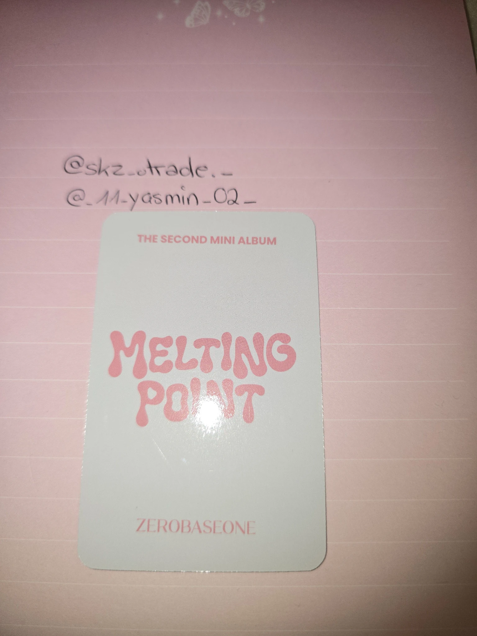 ZEROBASEONE Yujin ZEROBASEONE - Yujin - Melting Point Album pob (pre-order benefit) apple music listing photo 2