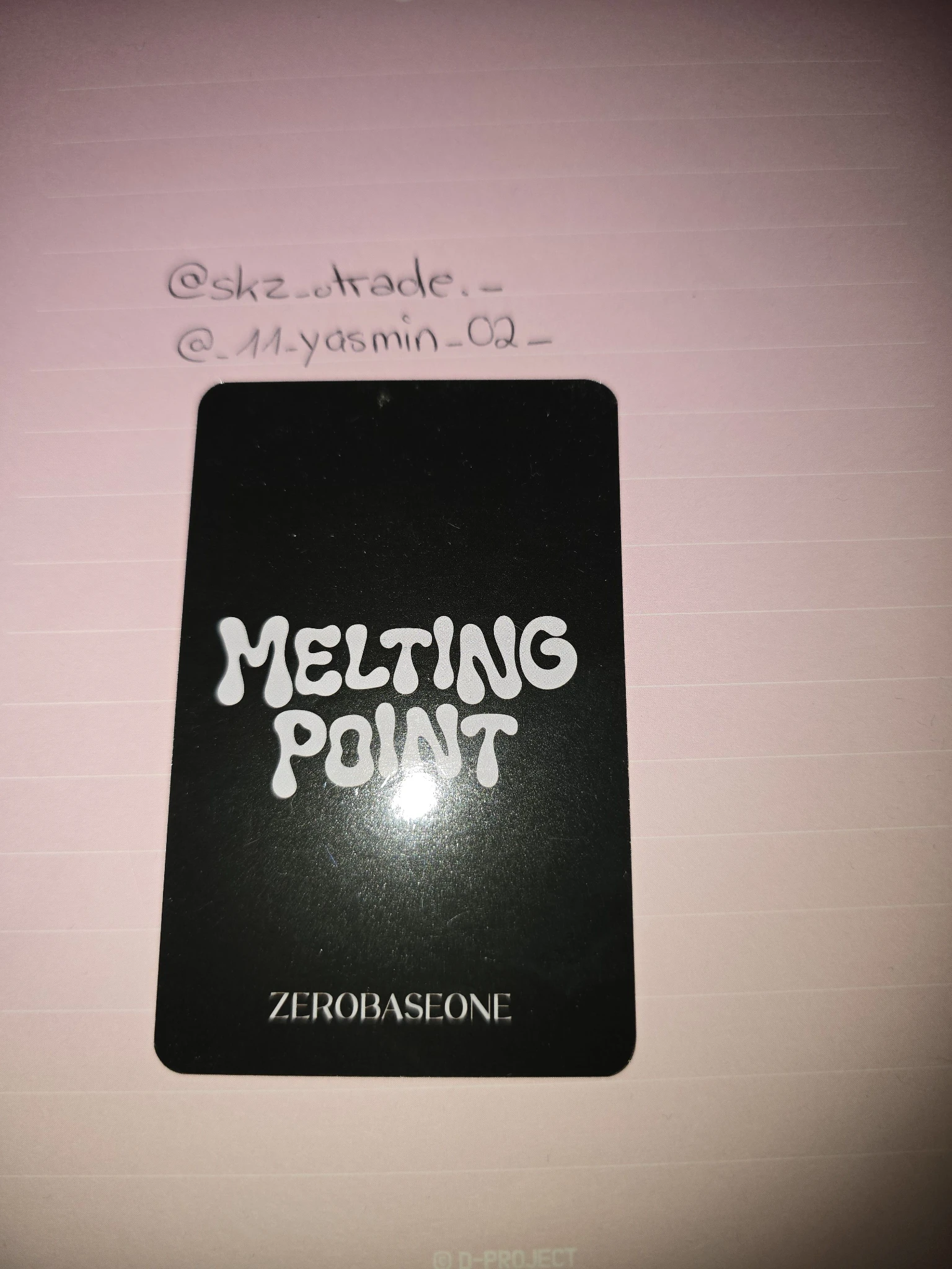 ZEROBASEONE Taerae ZEROBASEONE - Taerae - Melting Point Album ktown4u pob (pre-order benefit) photobook version listing photo 2