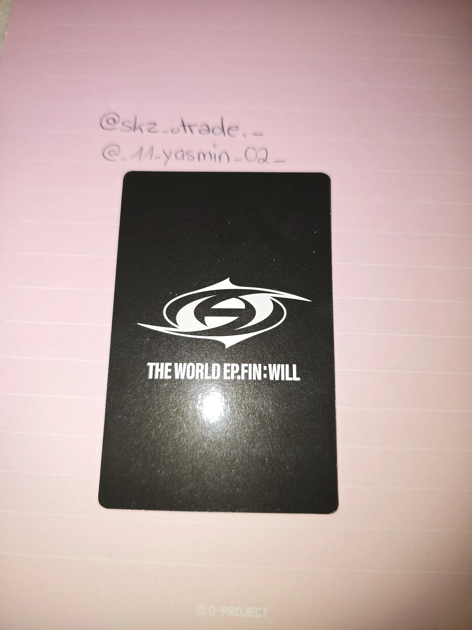 ATEEZ Wooyoung ATEEZ - Wooyoung - THE WORLD EP.FIN: WILL Album hello82 distribution only listing photo 2