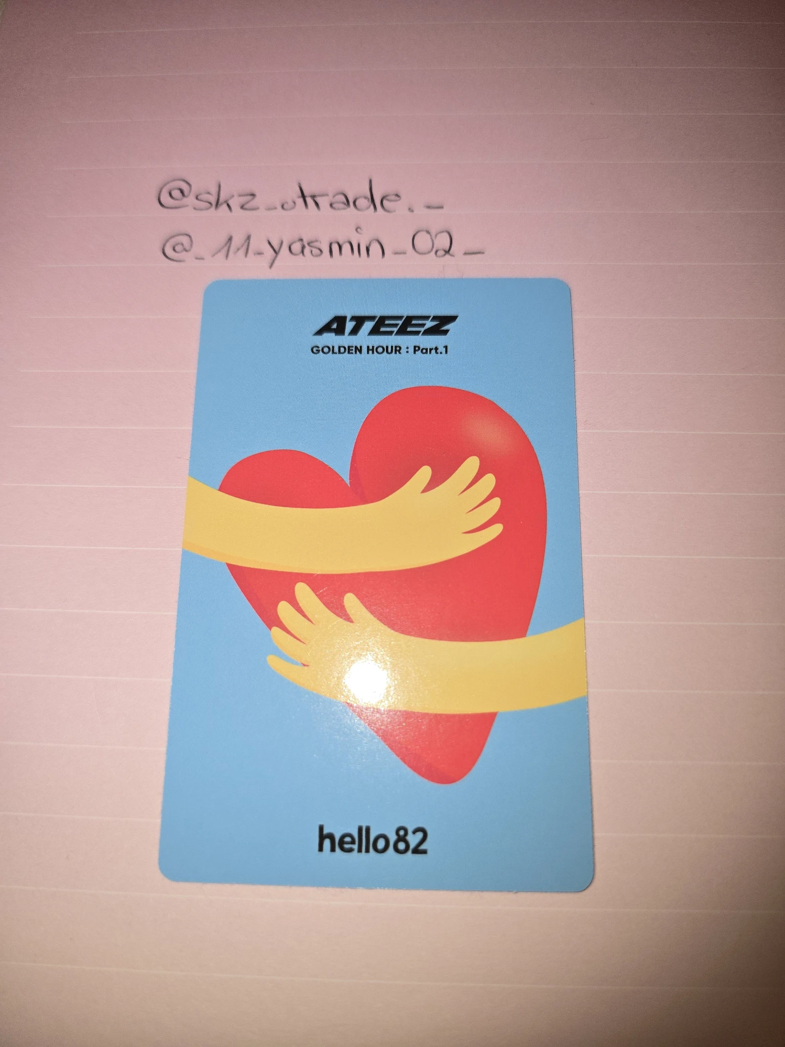 ATEEZ Wooyoung ATEEZ - Wooyoung - Golden Hour : Part.1 Album hello82 listing photo 2