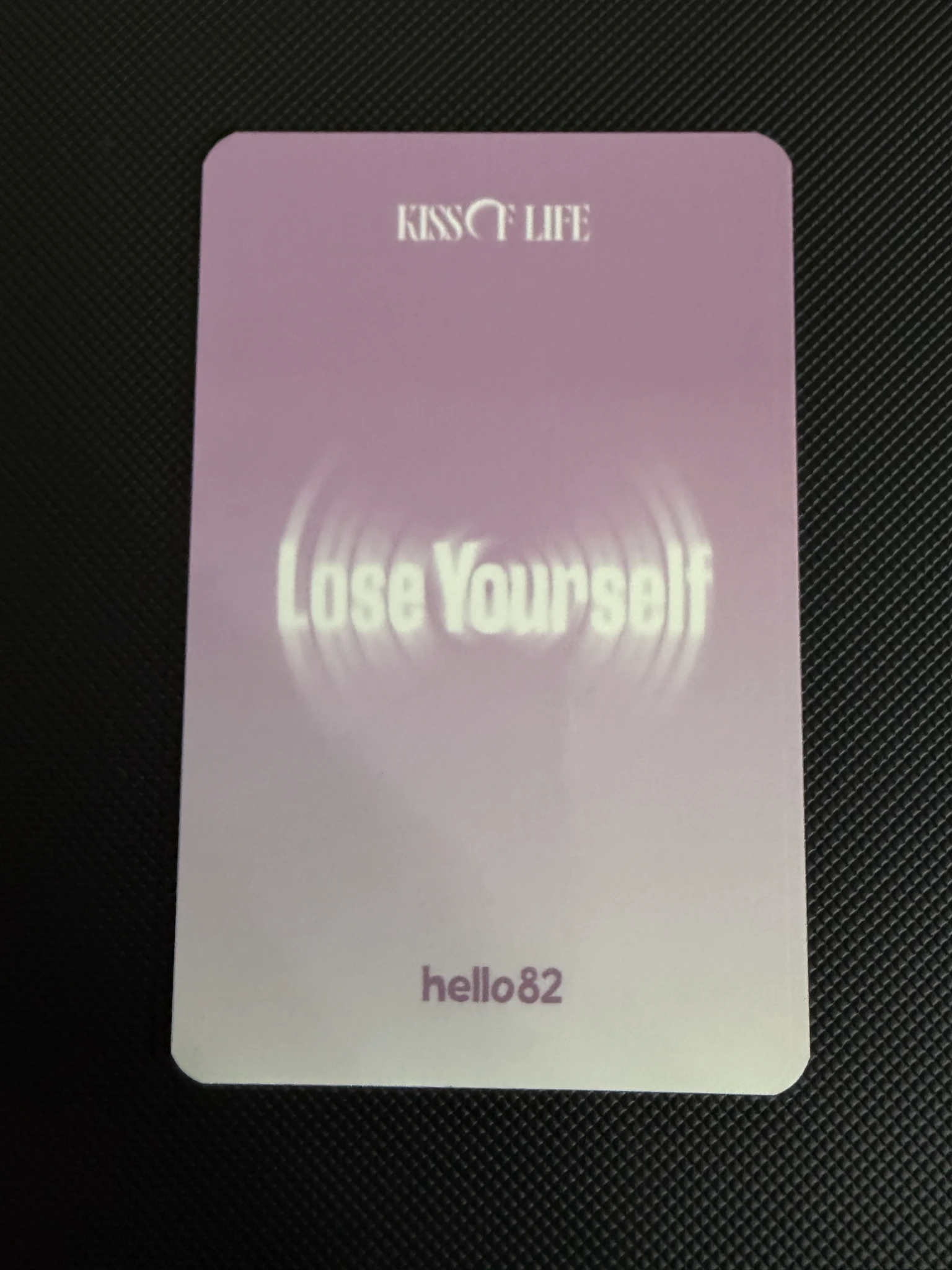 KISS OF LIFE Haneul KISS OF LIFE - Haneul - Lose Yourself Album hello82 pob (pre-order benefit) magazine version signed album event listing photo 2