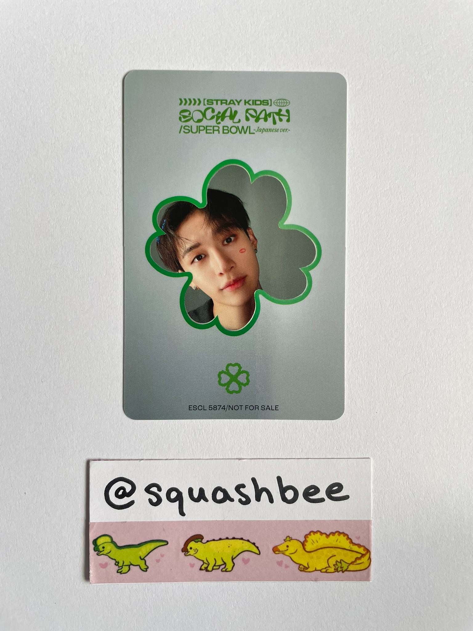 Stray Kids Bang Chan Stray Kids - Bang Chan - Social Path Album album photocard regular version listing photo 2