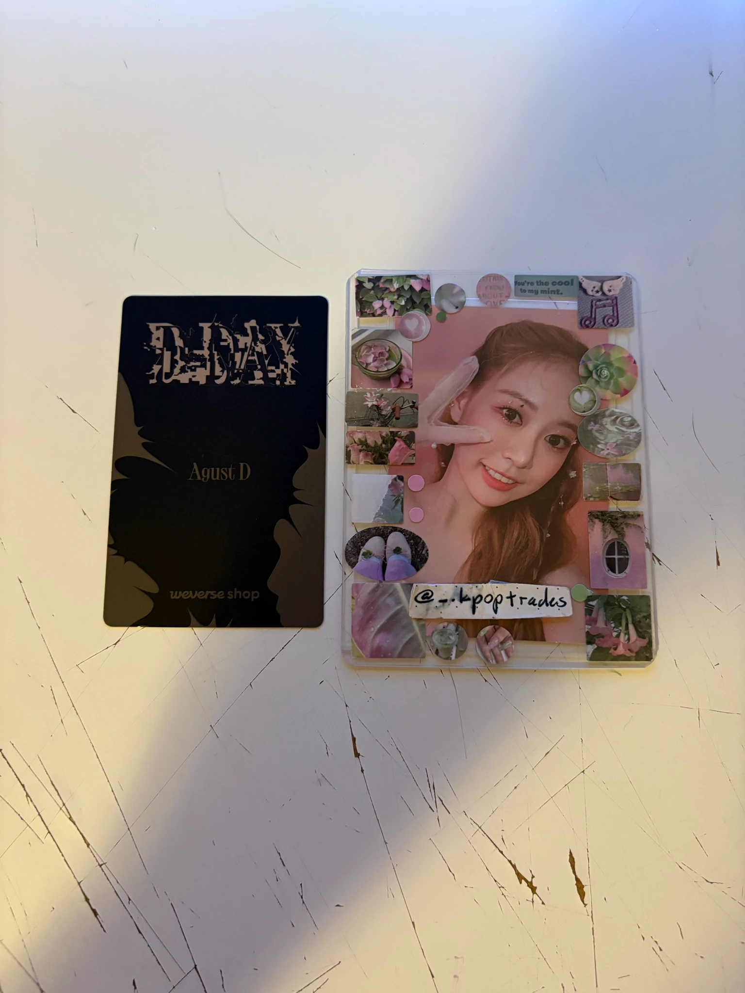 BTS SUGA BTS - SUGA - D-DAY Album pre-order benefit weverse global listing photo 2