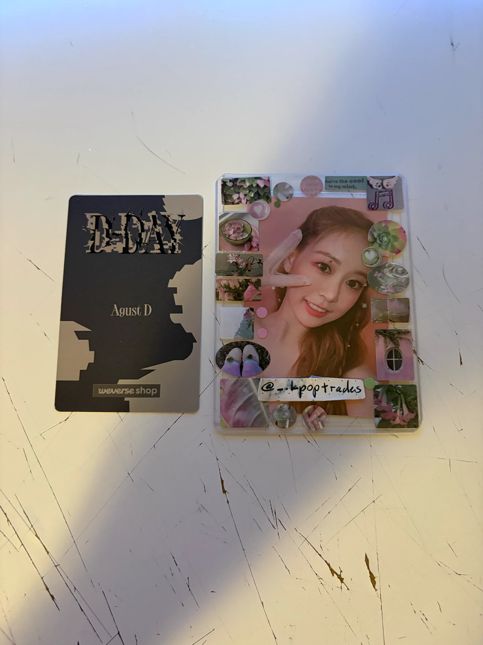 BTS SUGA BTS - SUGA - D-DAY Album pre-order benefit weverse global listing photo 2