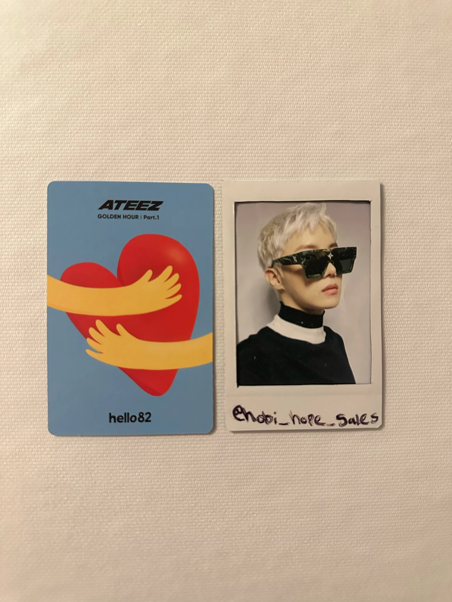 ATEEZ Hongjoong ATEEZ - Hongjoong - Golden Hour : Part.1 Album hello82 hug listing photo 2