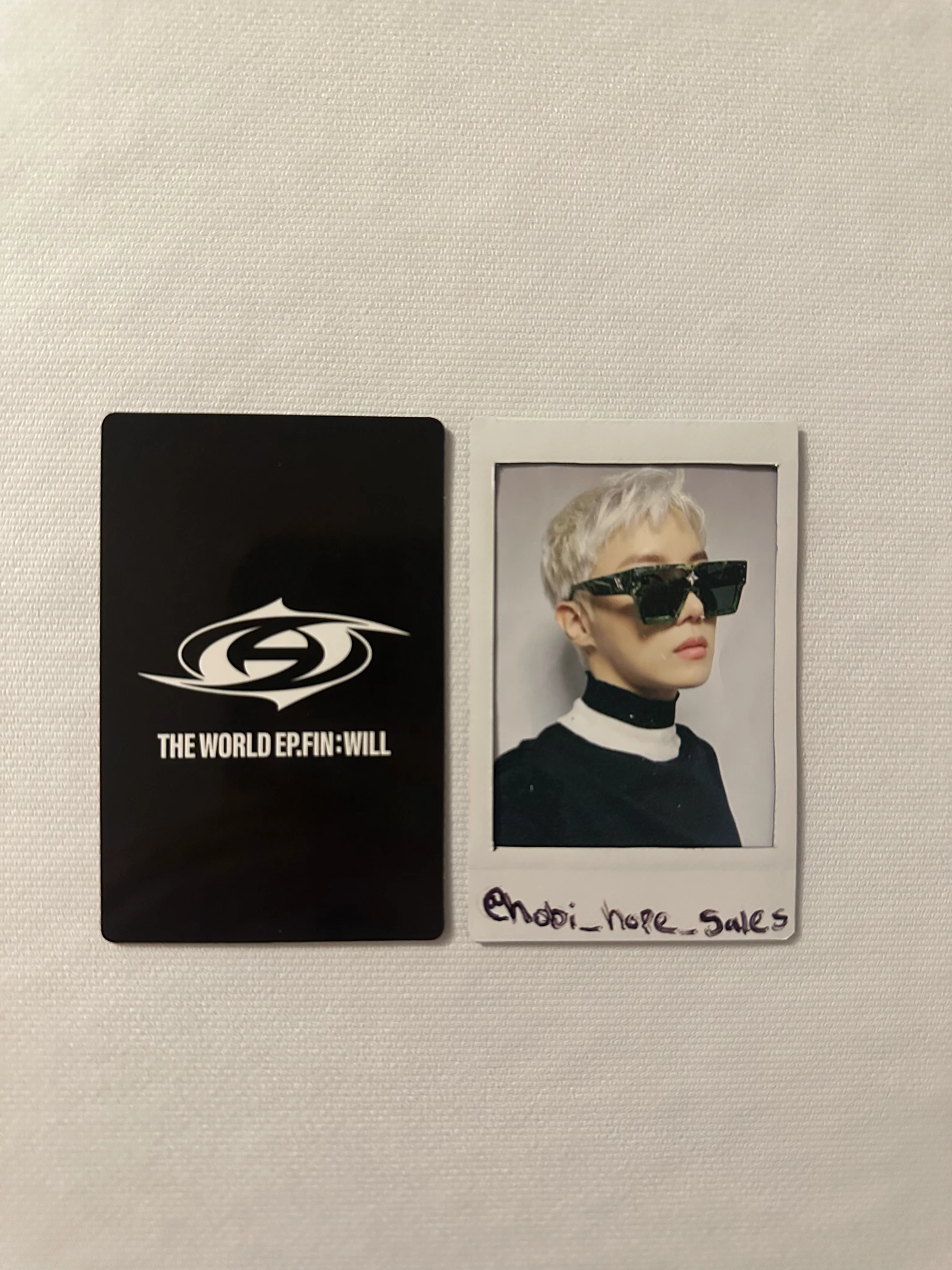 ATEEZ Hongjoong ATEEZ - Hongjoong - THE WORLD EP.FIN: WILL Album hello82 pre-order benefit (pob) listing photo 2