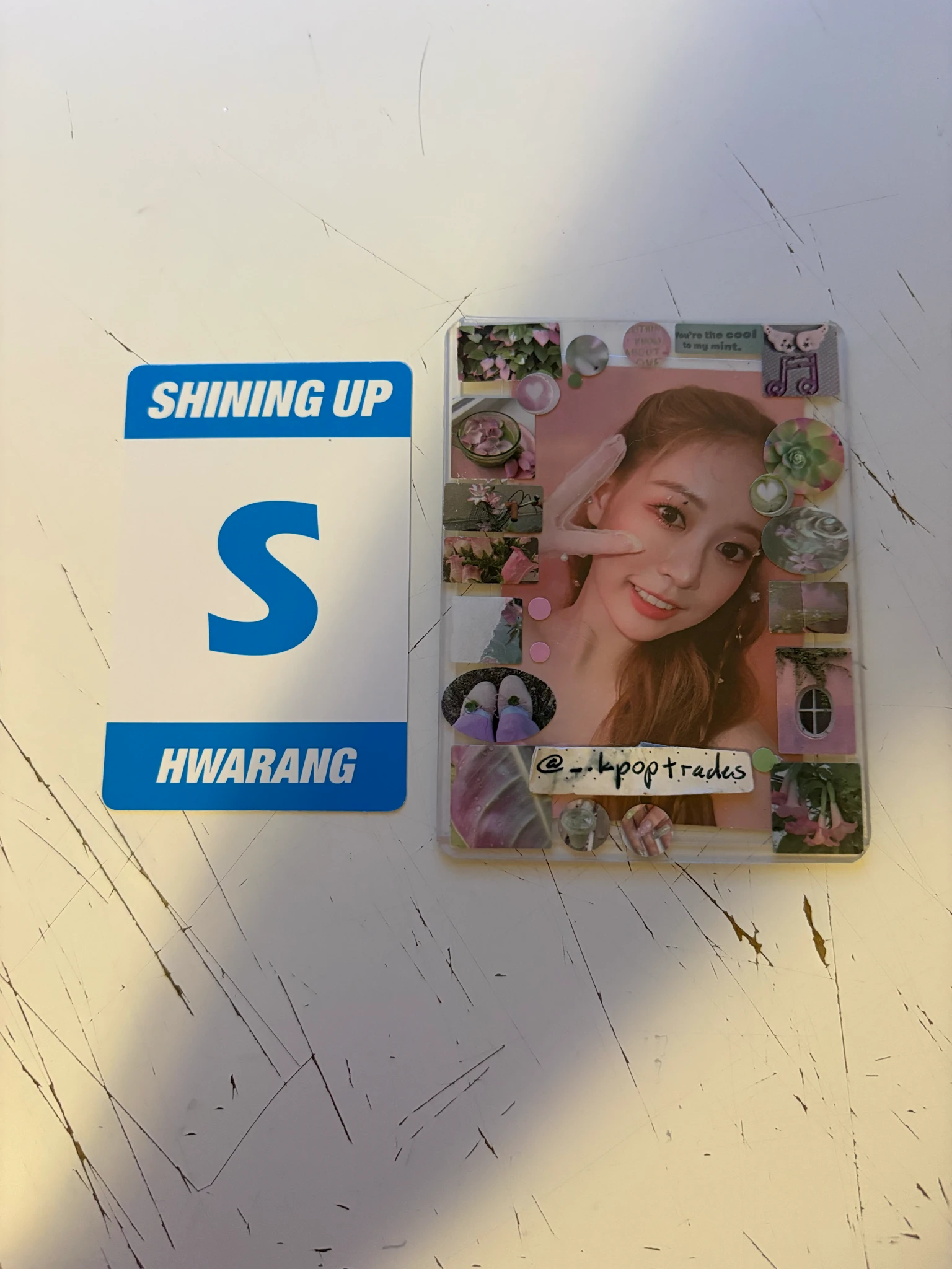 Tempest Hwarang Tempest - Hwarang - SHINING UP Album album photocard holographic (hologram) moonlight version first press only listing photo 2