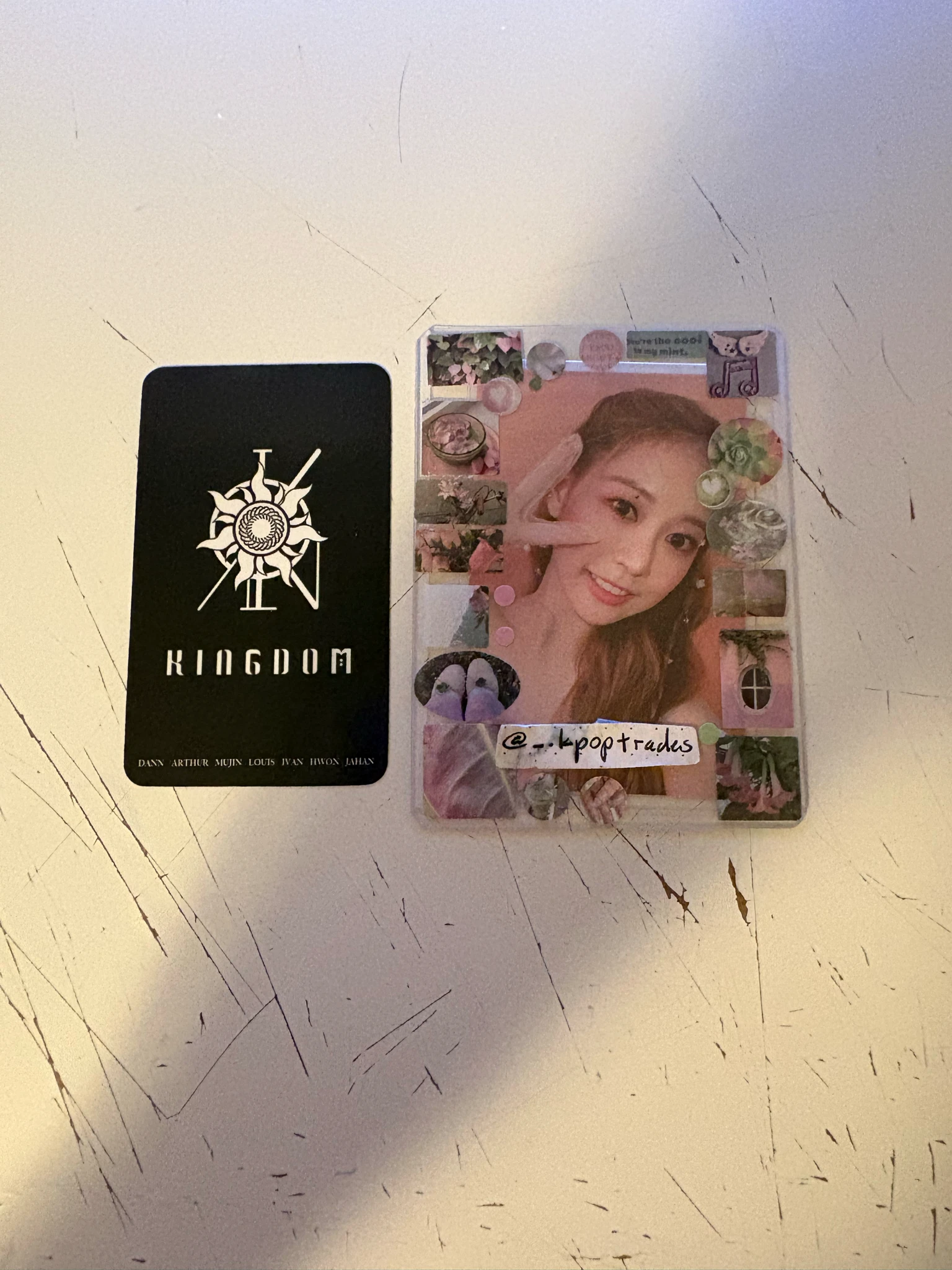 The KingDom Mujin The KingDom - Mujin - History of Kingdom : PartⅦ. Jahan Album album photocard USA listing photo 2