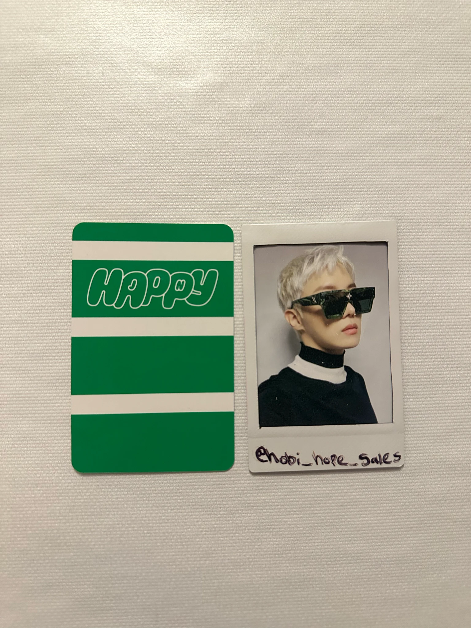 BTS Jin BTS - Jin - Happy Album solo album album photocard imagine ver listing photo 2