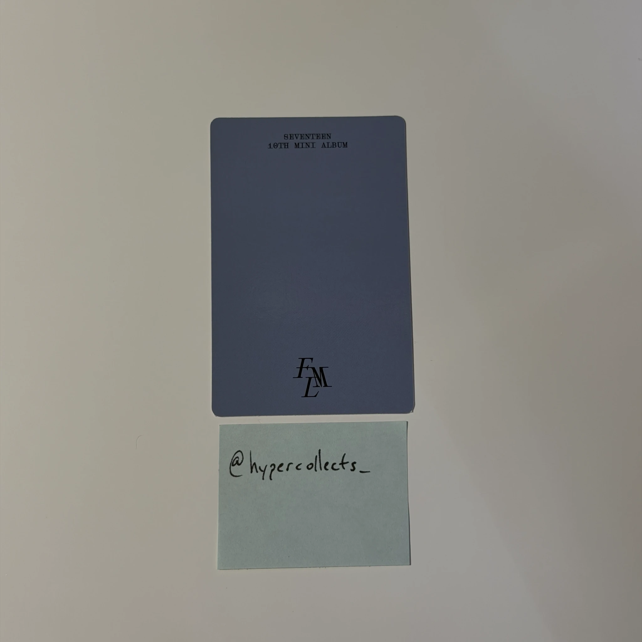 SEVENTEEN Seungkwan SEVENTEEN - Seungkwan - FML Album album photocard listing photo 2