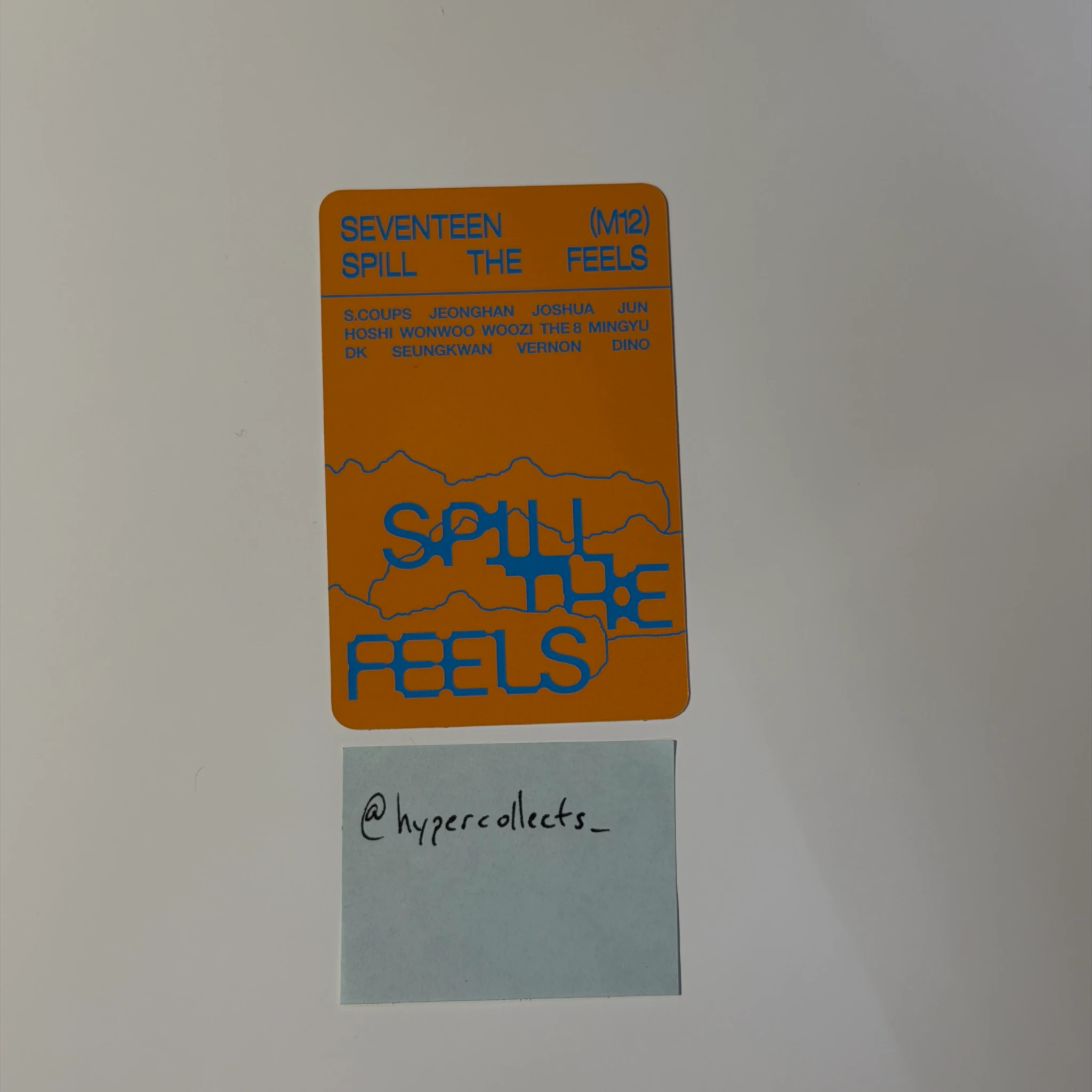 SEVENTEEN Vernon SEVENTEEN - Vernon - Spill the Feels Album album photocard weverse album version listing photo 2