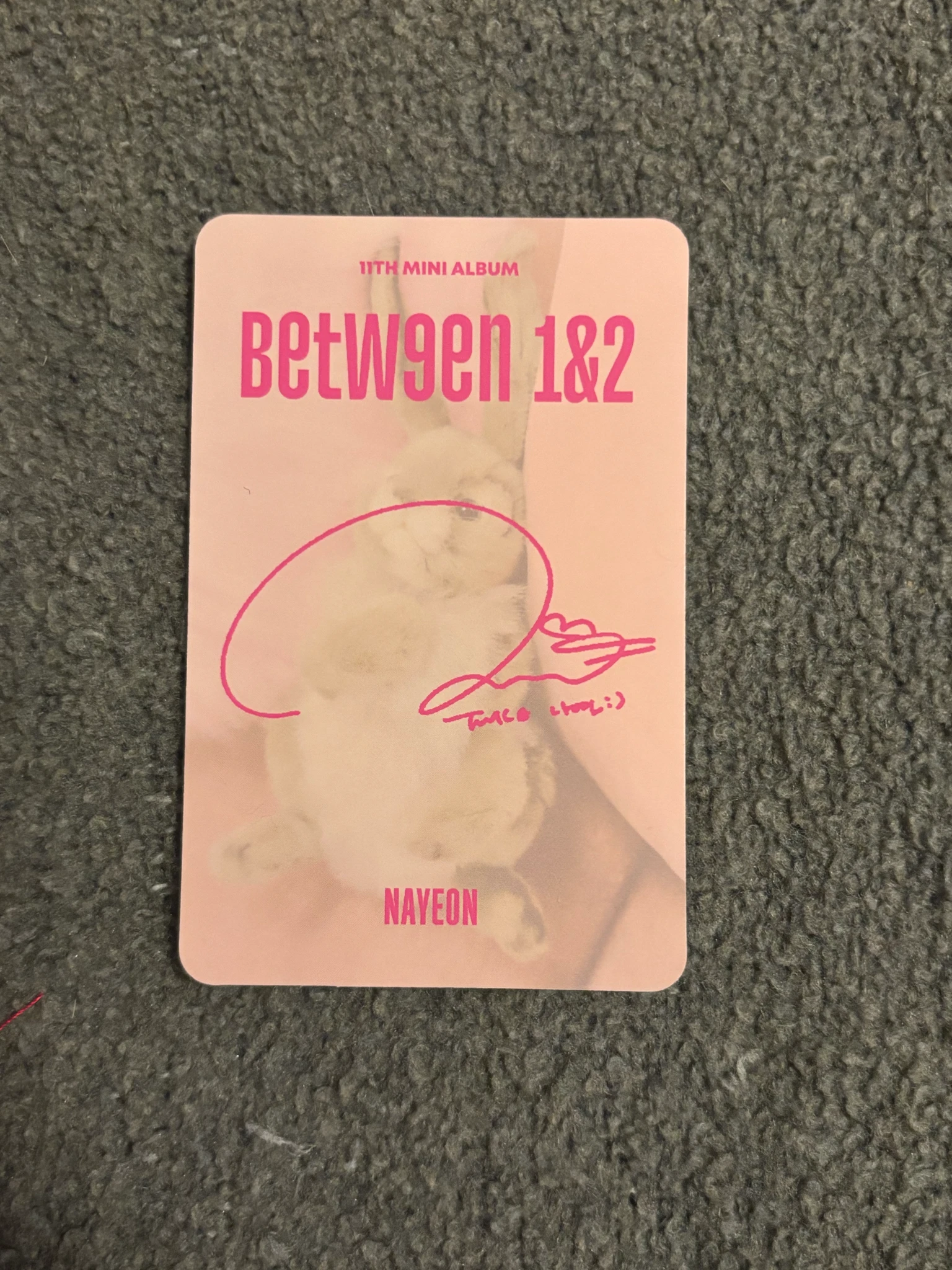 TWICE Nayeon TWICE-Nayeon-Album-BETWEEN 1&2 listing photo 2