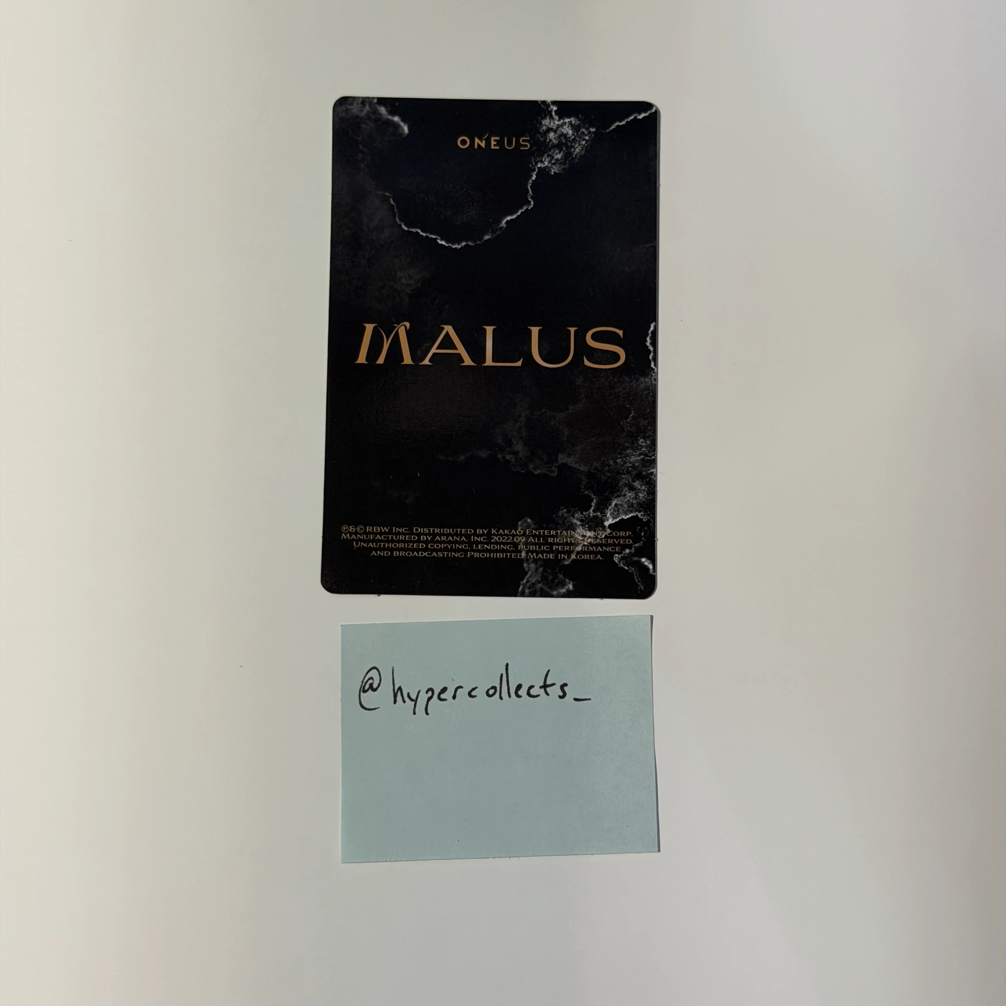 ONEUS Seoho ONEUS - Seoho - MALUS Album listing photo 2